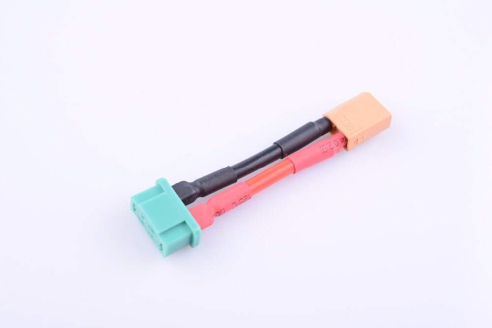 XT30 to MPX Adapter (2 Pack) - Male XT30 to Female MPX RC Battery Connector for RC Cars, Drones & Hobby Vehicles - Perfect for Battery Conversion & Power Distribution