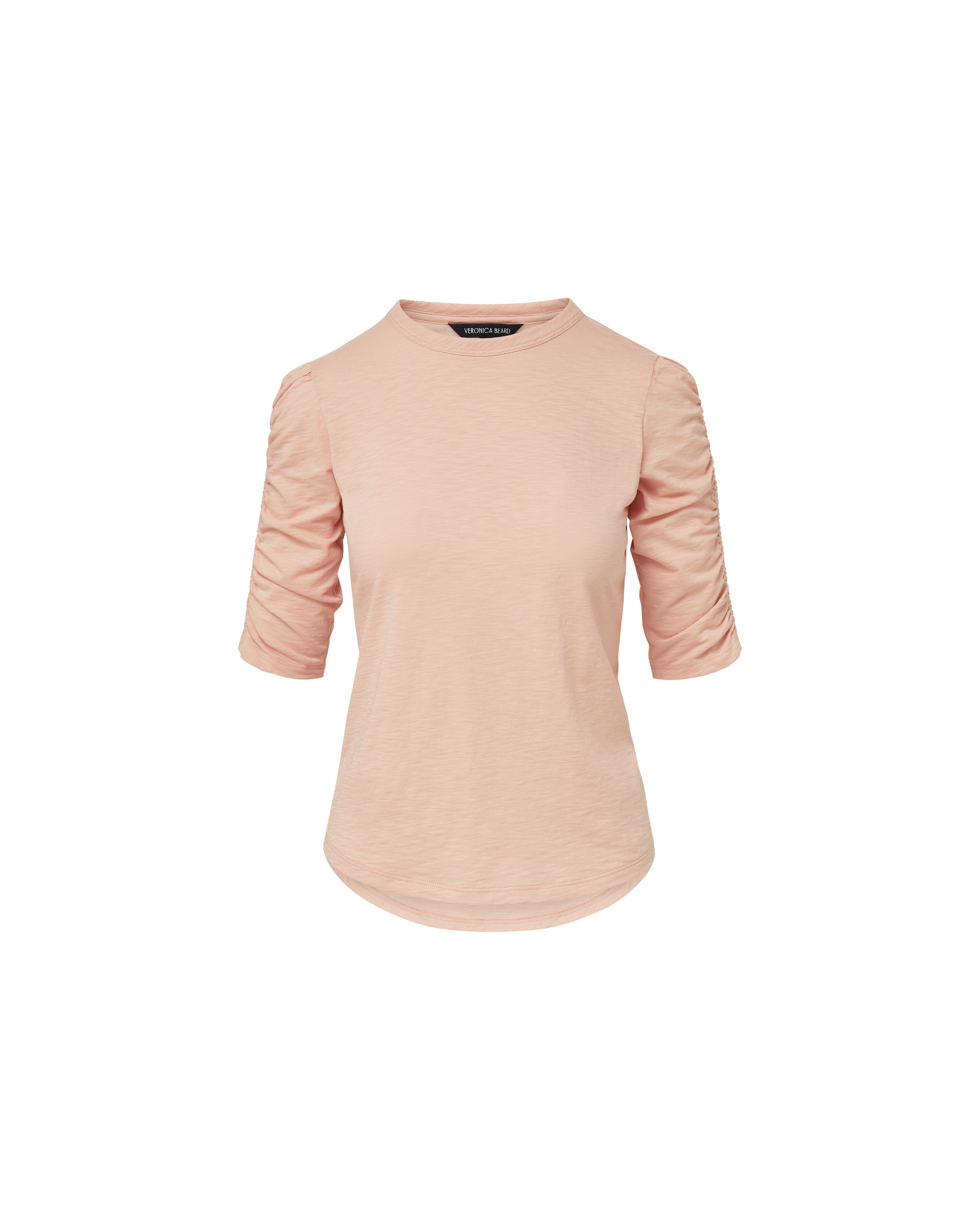 Waldorf Ruched Sleeve T-Shirt for Women | Stylish Casual & Party Top | Perfect for Date Nights, Office Wear & Weekend Outfits