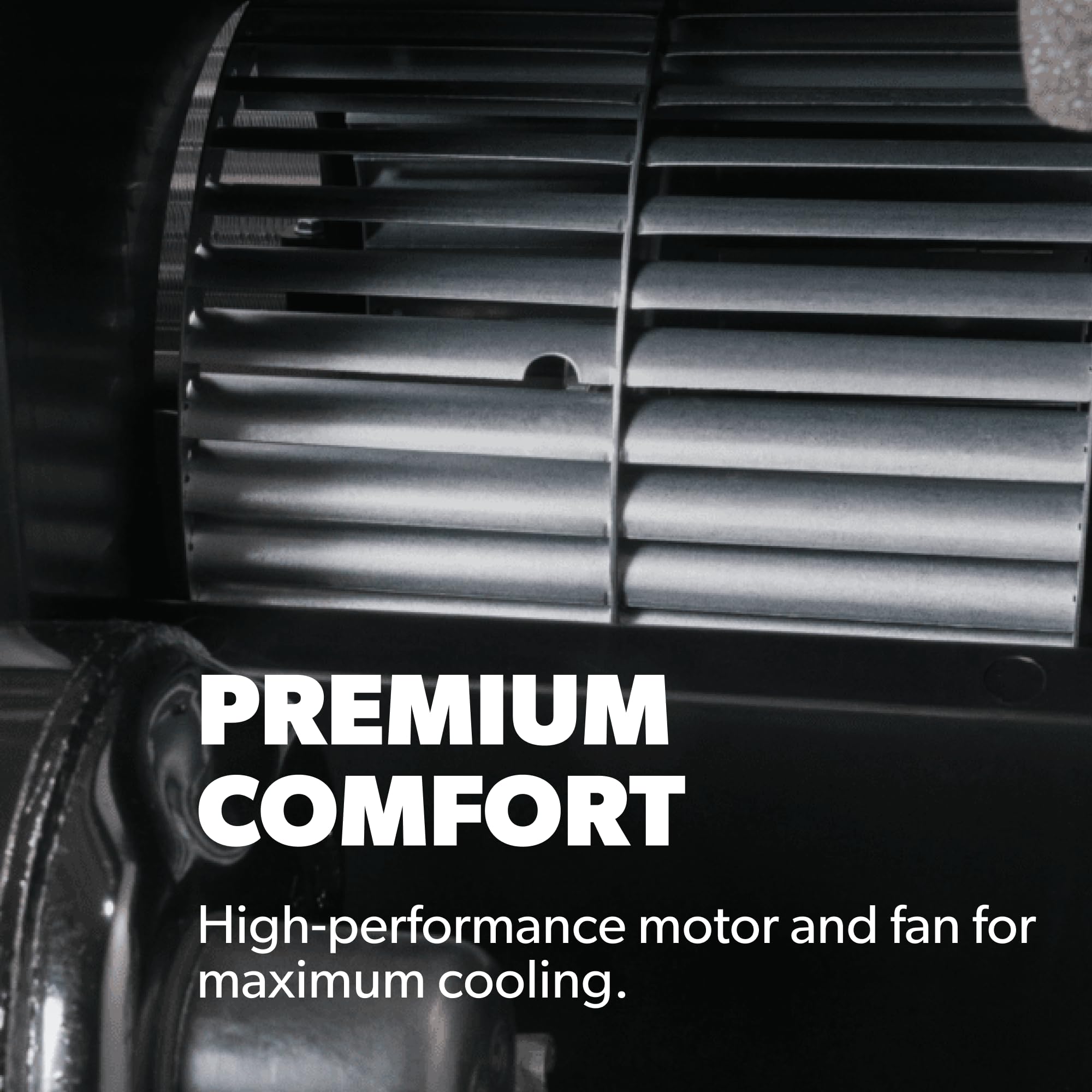 Dometic Penguin II High Efficiency Low Profile Rooftop RV Air Conditioner - 13.5K BTU Cooling Unit for Ducted or Non-Ducted Applications - Polar White - Perfect for RV, Camper, and Travel Trailer Cooling Needs