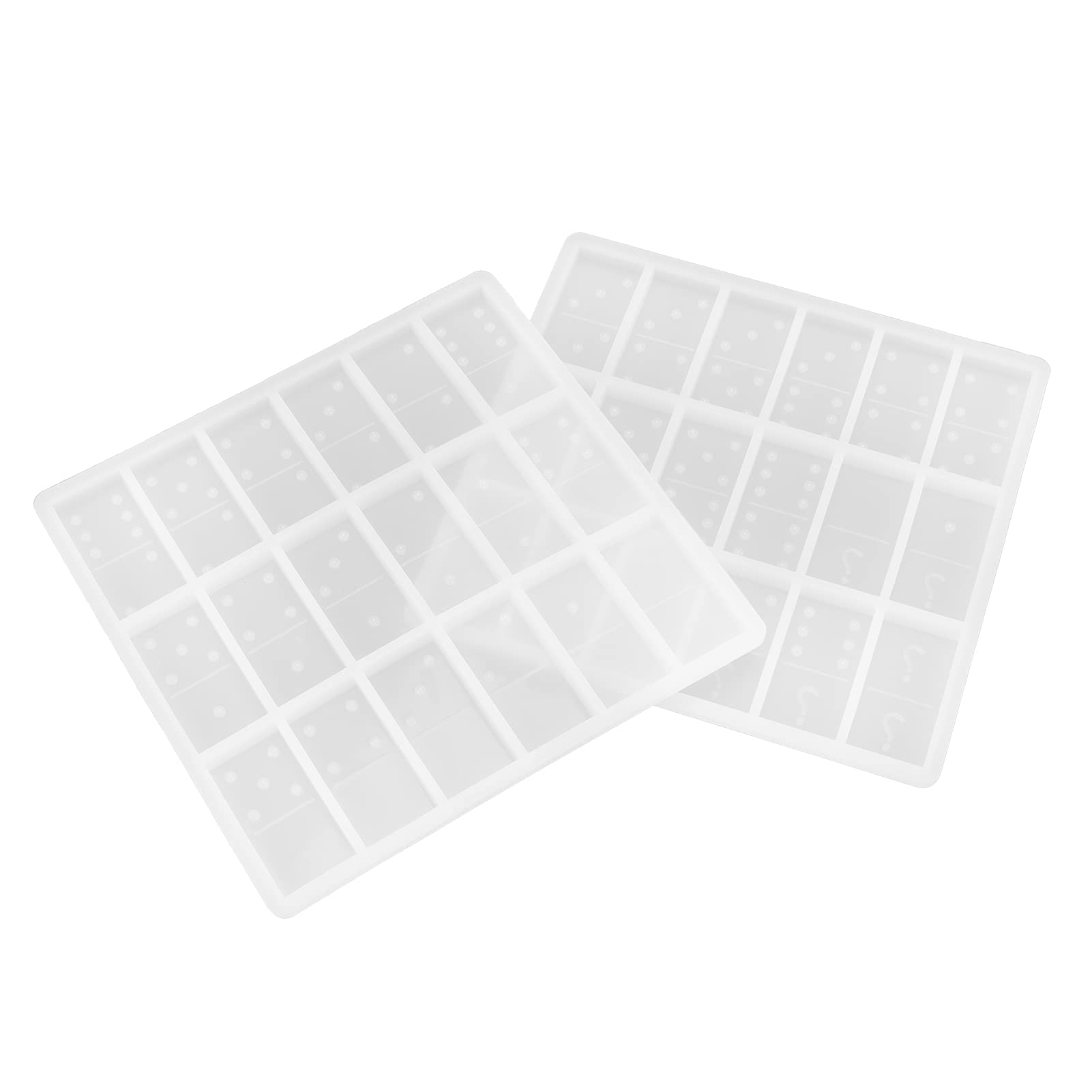Premium Epoxy Resin Molds for Domino Game Pieces - High-Quality Silicone Casting Molds for DIY Crafts, Jewelry Making, and Home Decor Projects - Perfect for Resin Art, Gift Making, and Creative Handicrafts