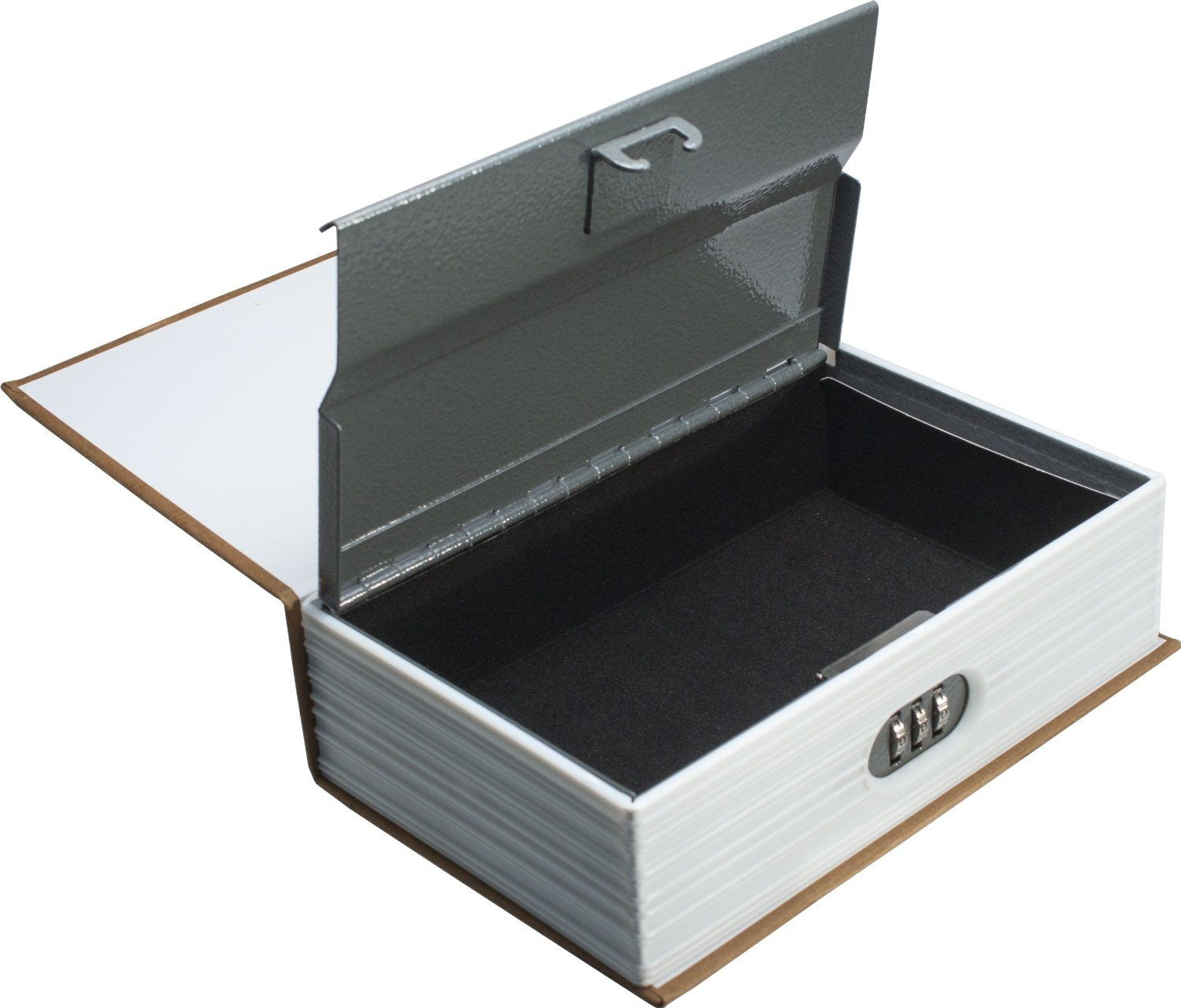 Barska CB11990 Combination Lock Book Safe for Home, Office & Travel - Secure Cash, Jewelry & Valuables in Disguised Book Storage Box