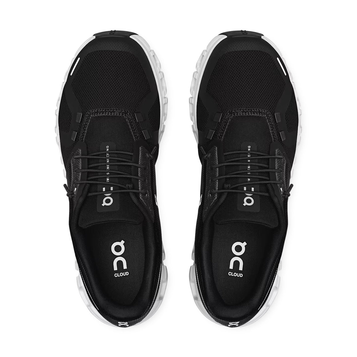 Cloud 6 'Black White' Running Shoes - Lightweight Cushioned Sneakers for Men & Women - Perfect for Jogging, Gym Workouts & Daily Wear