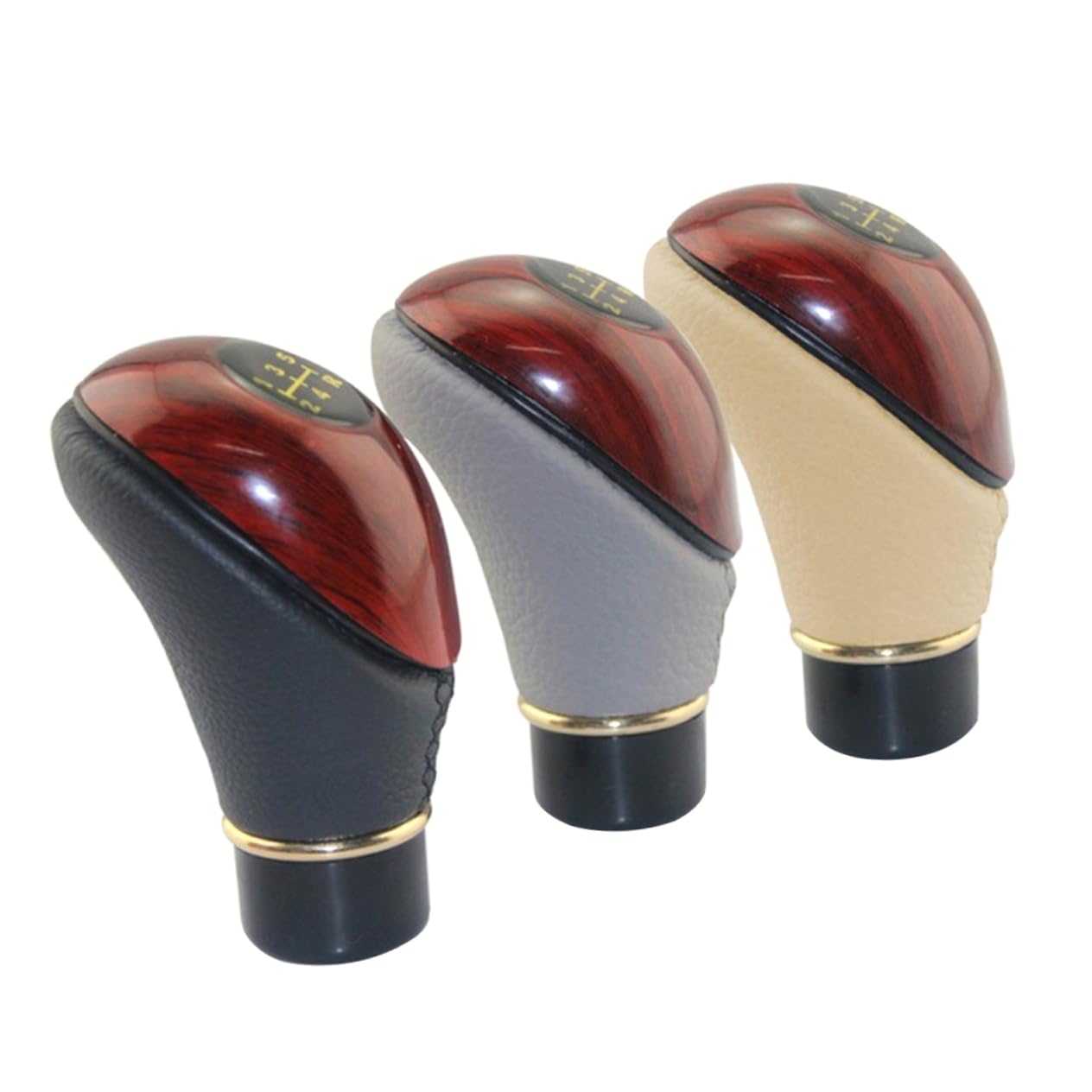 Gatuida 5-Speed Manual Gear Shift Knob - Universal Car Gear Stick Knob Replacement for Smooth Shifting | Perfect for Racing, Daily Driving & Car Interior Upgrades