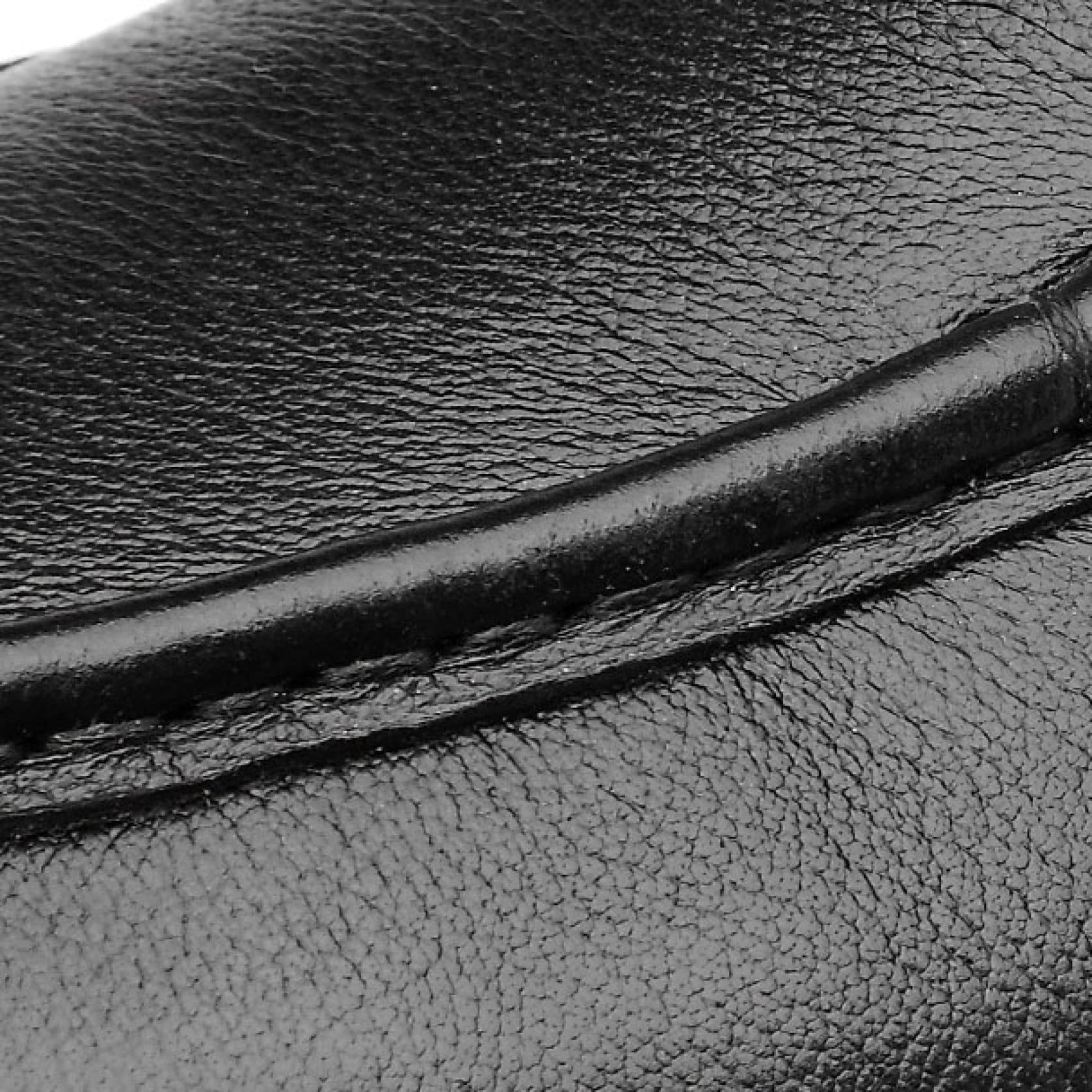 HOXEKE Men's Leather Slip-On Loafers - Comfortable Casual Dress Shoes for Business, Office & Formal Occasions | Breathable & Lightweight Business Shoes for Men | Perfect for Work, Parties & Daily Wear