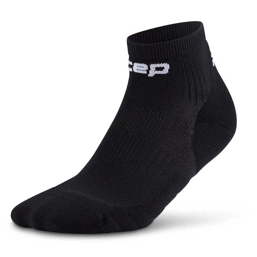CEP Women's Running Socks Low Cut 5.0 - Breathable Performance Athletic Socks for Jogging, Gym & Marathon Training (Black)