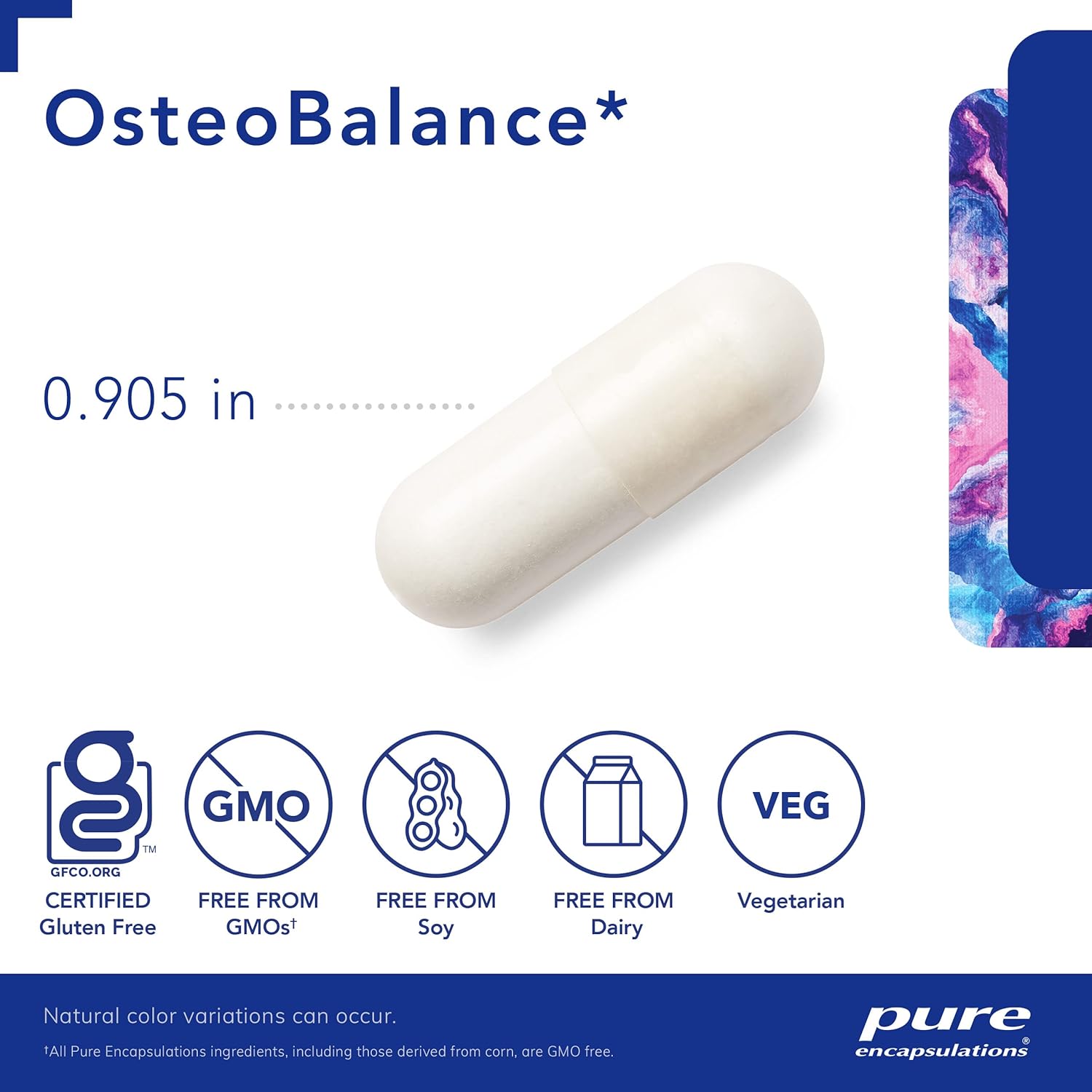 Pure Encapsulations OsteoBalance - Calcium, Magnesium & Vitamin D3 Supplement for Bone Health | Supports Strong Bones & Joints | Ideal for Adults & Seniors