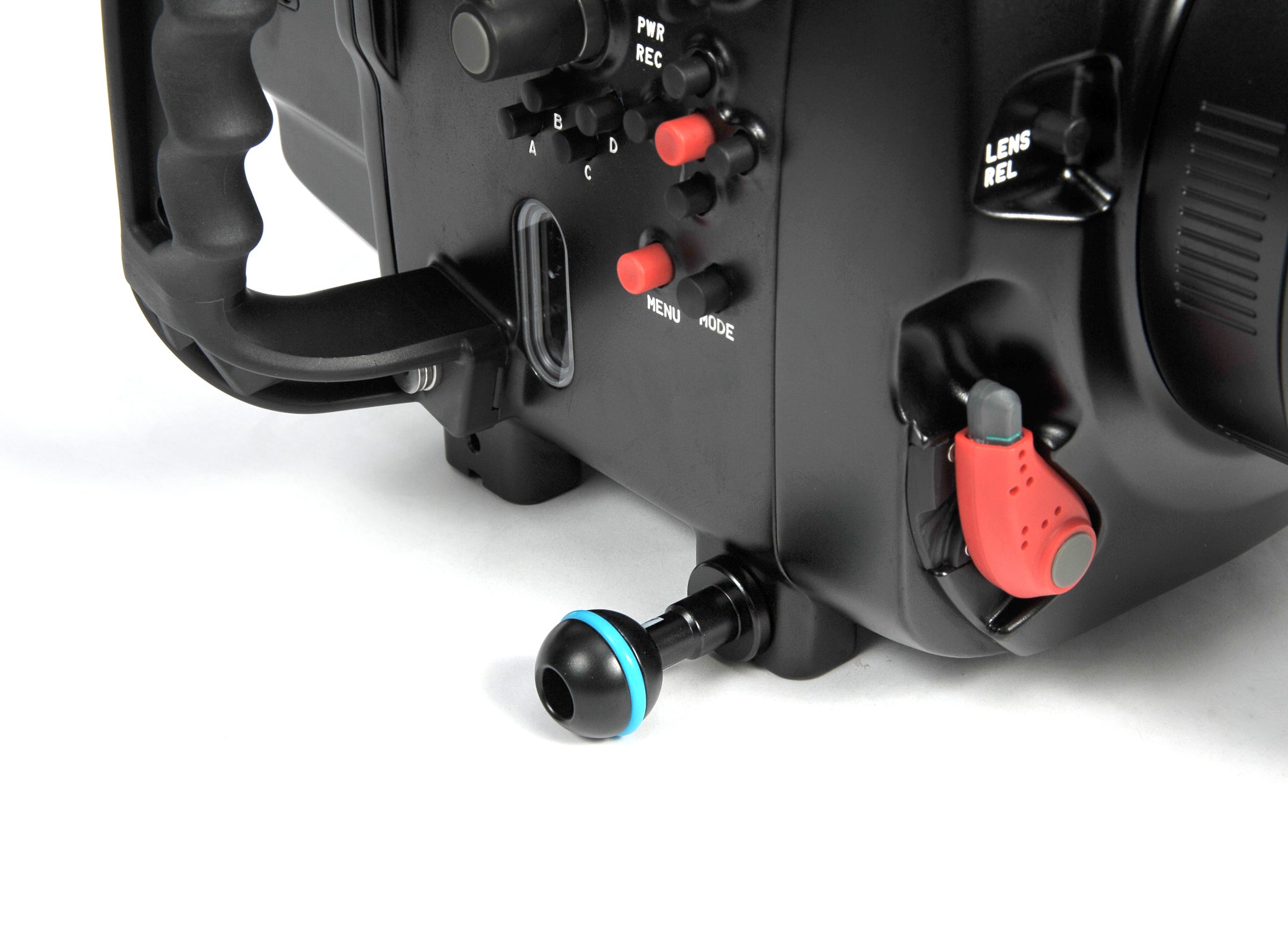 Nauticam Weapon LT Underwater Housing for RED DSMC2 Camera System with N120 Port - Professional 4K Underwater Videography for Scuba Diving & Marine Exploration