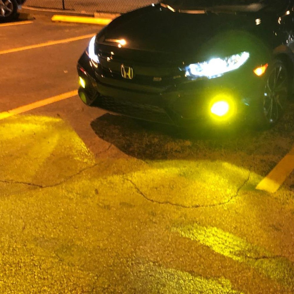 PGU20 5200 PY24W LED Amber Turn Signal Light Bulbs for BMW 3 Series 5 Series X5, Audi A4 A6 Q5 - Bright Yellow Indicator Lights for Enhanced Safety & Style - Perfect for Night Driving & Custom Car Upgrades