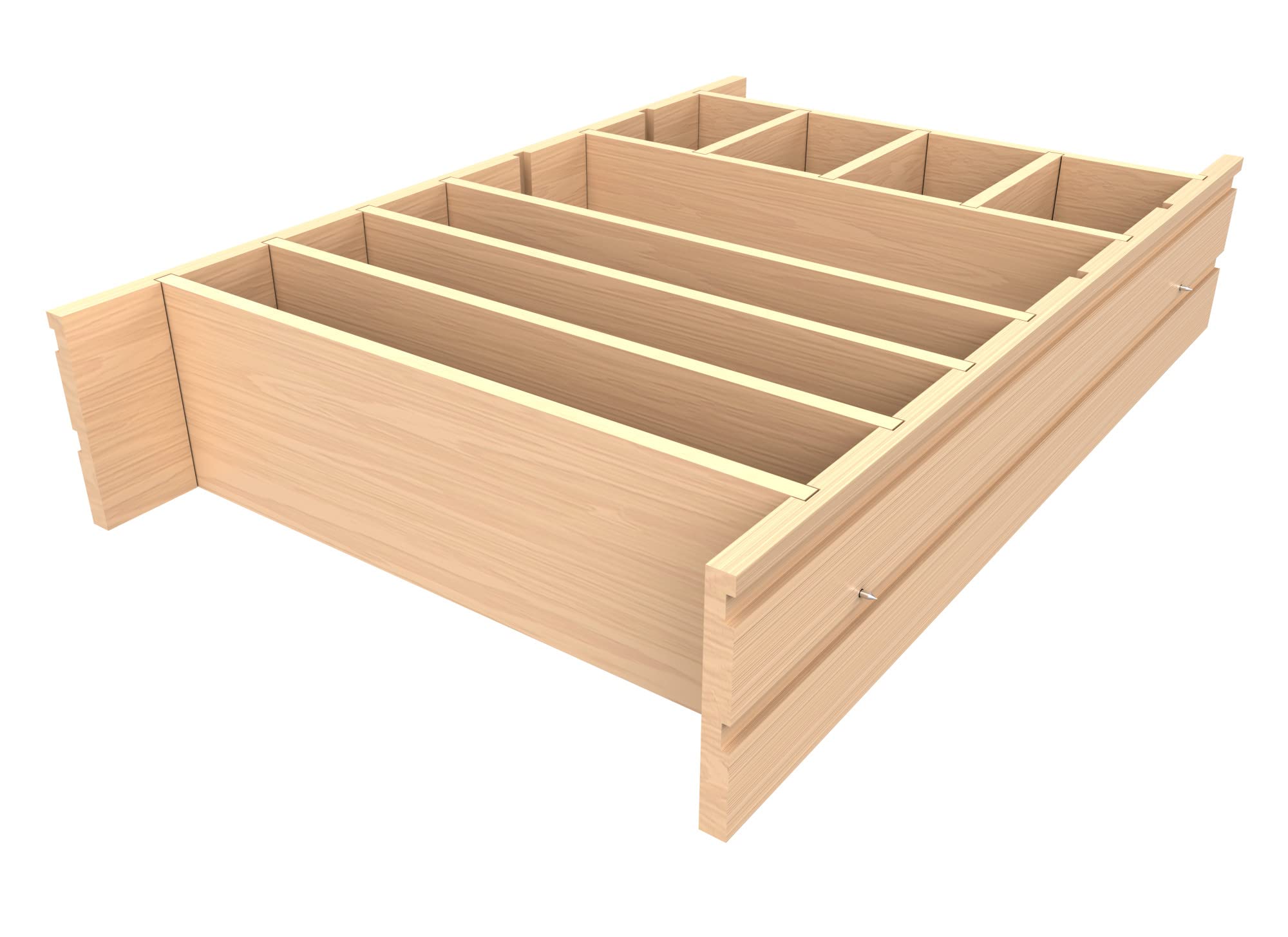 Rev-A-Shelf Deep Drawer Organizer System - Kitchen Cabinet Storage Solution for Utensils, Spices & Cutlery - Perfect for Home Organization & Decluttering
