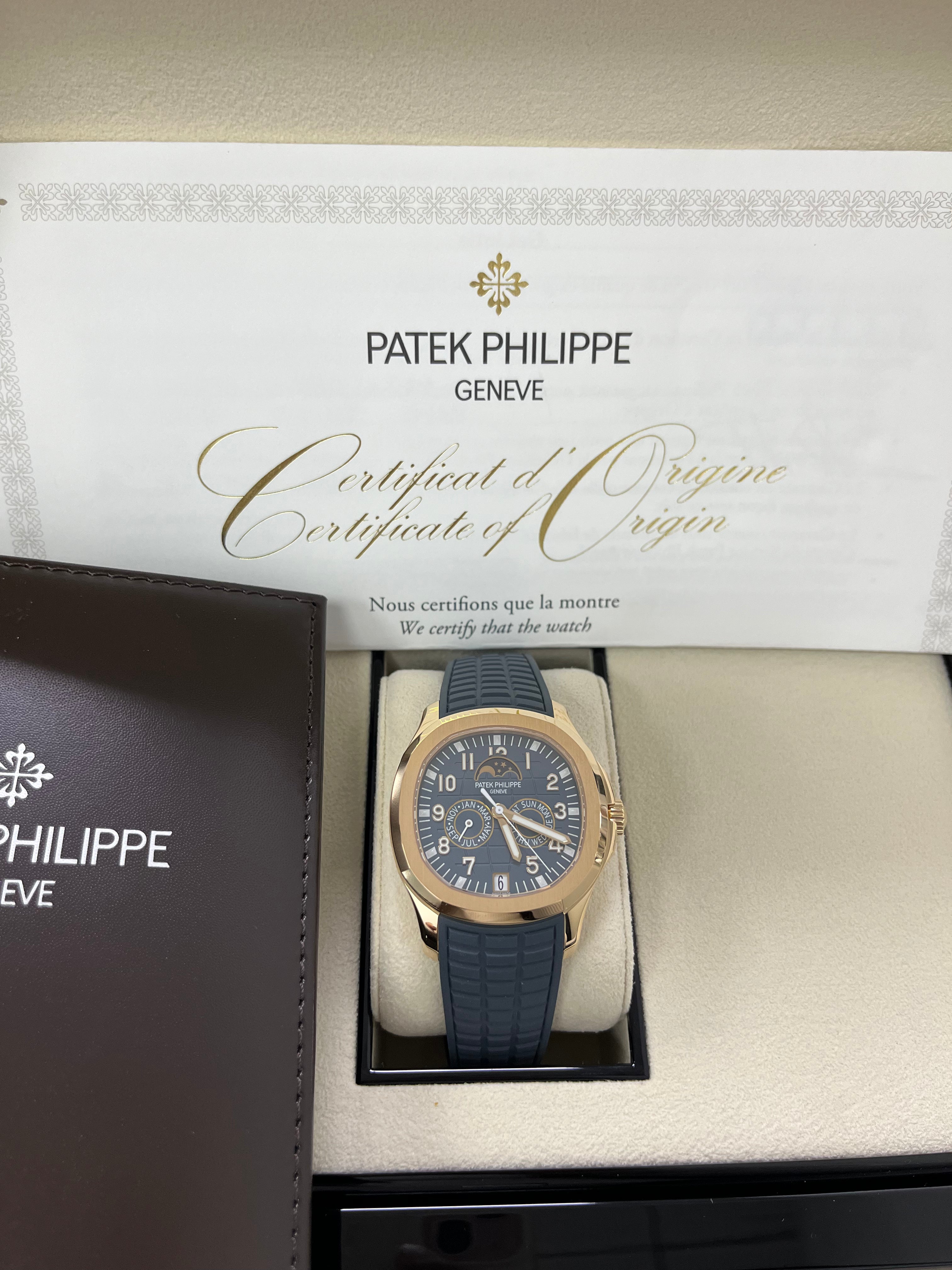 Patek Philippe Aquanaut Luce Annual Calendar Rose Gold Watch - Ref. 5261R-001 | Luxury Swiss Timepiece for Men & Women | Perfect for Gala Events, Business Meetings & Collectors