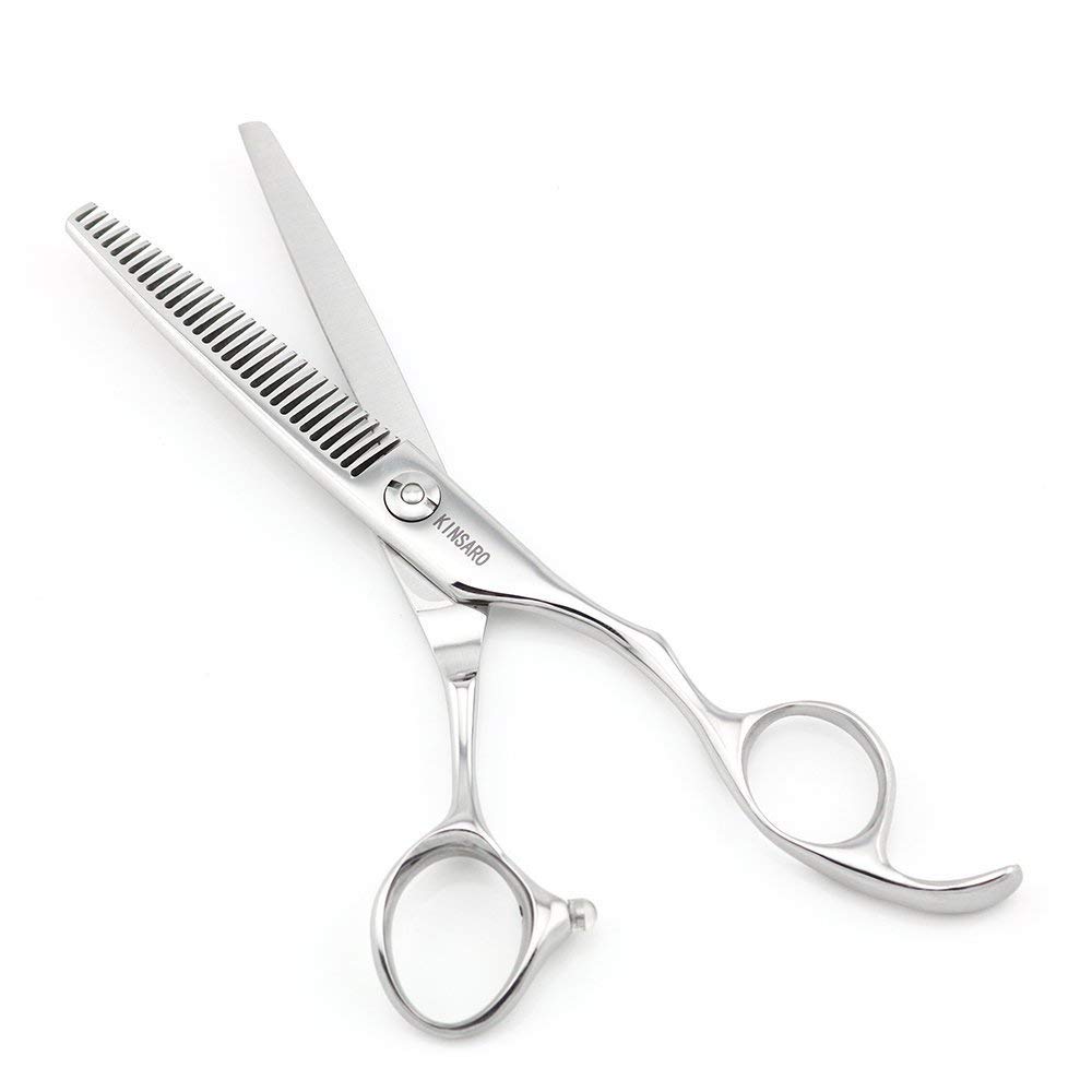 **Kinsaro Professional 5.5 Inch Hair Cutting Scissors & 6 Inch Thinning Shears - Barber & Hairstyling Tools for Precision Haircuts & Styling at Home or Salon**    *(Use for trimming, layering, thinning, and creating stylish haircuts for men, women, and kids.)*