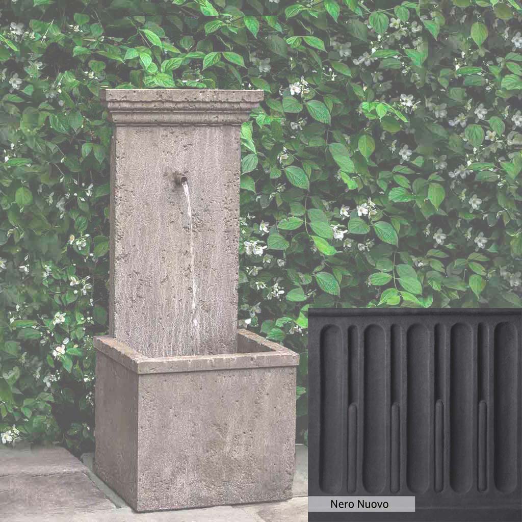 Campania International Marais Wall Fountain - Outdoor Garden Water Feature for Patio, Yard & Landscape Decor