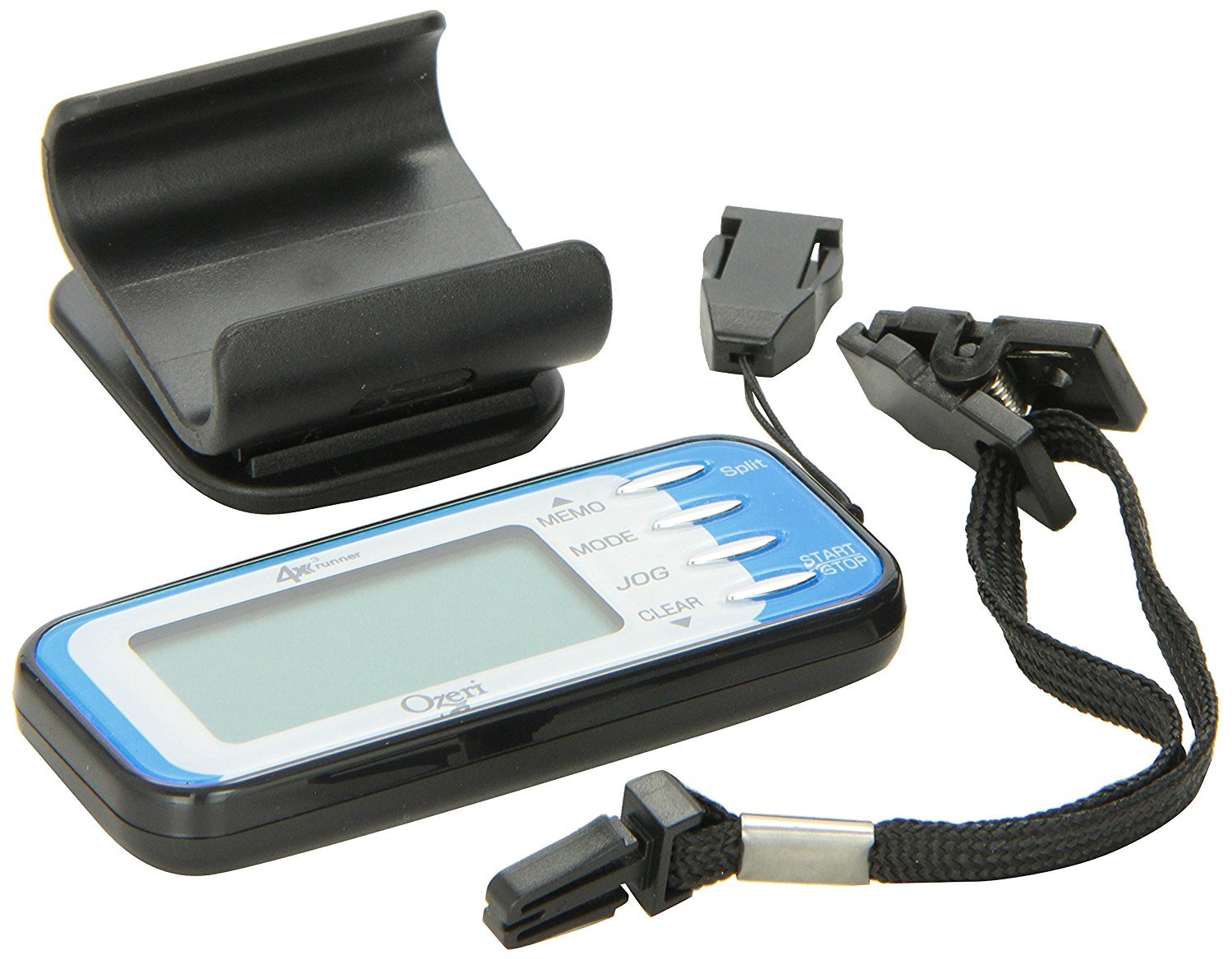 Ozeri 3D Pedometer - Dual Mode Activity Tracker for Walking & Running - Fitness & Sports