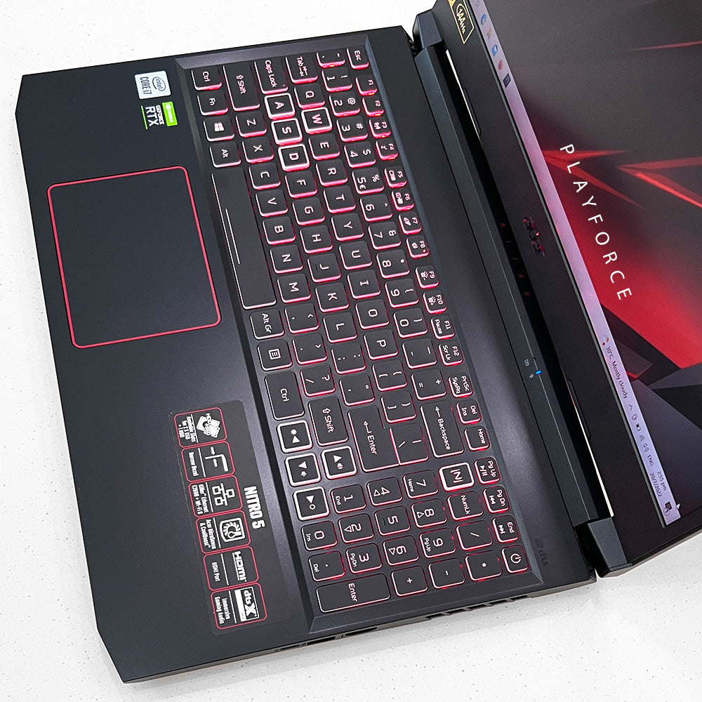 Acer Nitro 5 AN515-55 Gaming Laptop - Intel Core i7-10750H, NVIDIA RTX 3060, 16GB RAM, 512GB SSD, 15.6