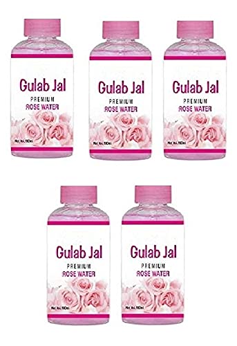 Myaka Premium Rose Water Gulab Jal (120ml) - Pack of 3 | Hydrating Facial Toner, Natural Skin Care for Glowing Complexion | Perfect for Daily Skincare Routine & Aromatherapy