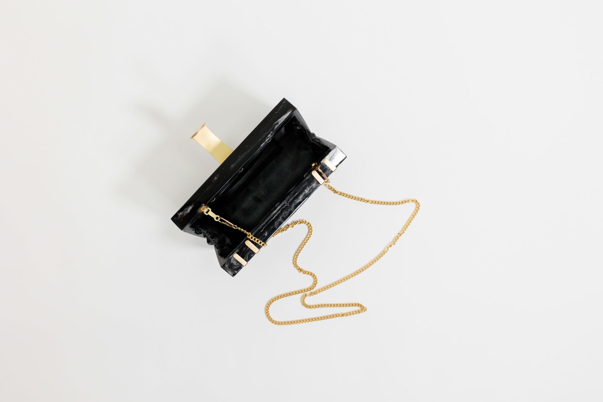 Luxury Onyx Clutch Purse for Women - Elegant Evening Bag for Parties, Weddings & Special Occasions