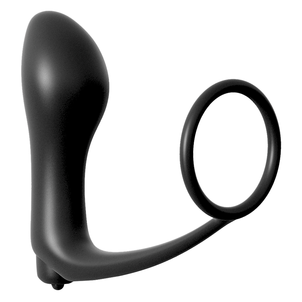 Anal Fantasy Collection - Vibrating Cock Ring & Butt Plug Set for Couples - Enhance Intimacy & Pleasure - Perfect for Role Play & Spicing Up Your Sex Life