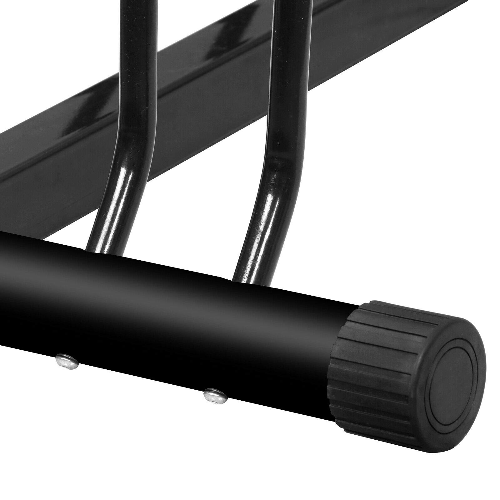 NADA Large Bike Floor Storage Rack - Heavy Duty Bicycle Stand Holder for Indoor/Outdoor Use - Perfect for Garage, School, or Home Organization