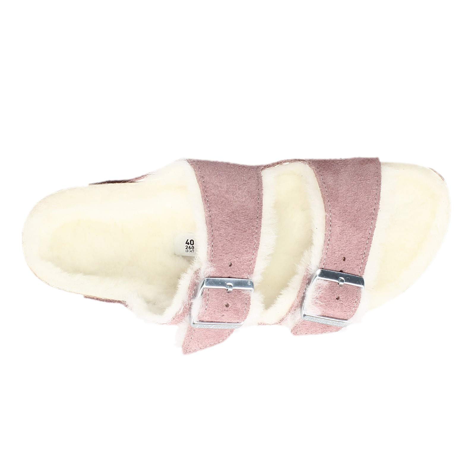 Birkenstock Women's Arizona Shearling Sandals - Soft Wool Lined Comfort Slides for Women | Cozy House Slippers & Casual Outdoor Walking Shoes