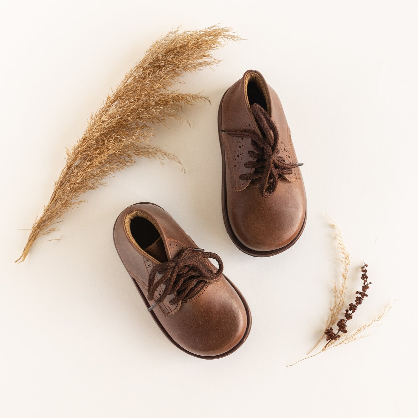 Premium Espresso Paseo Leather Boots for Kids - Waterproof & Durable Children's Winter Boots - Perfect for Outdoor Play, School & Snow Days