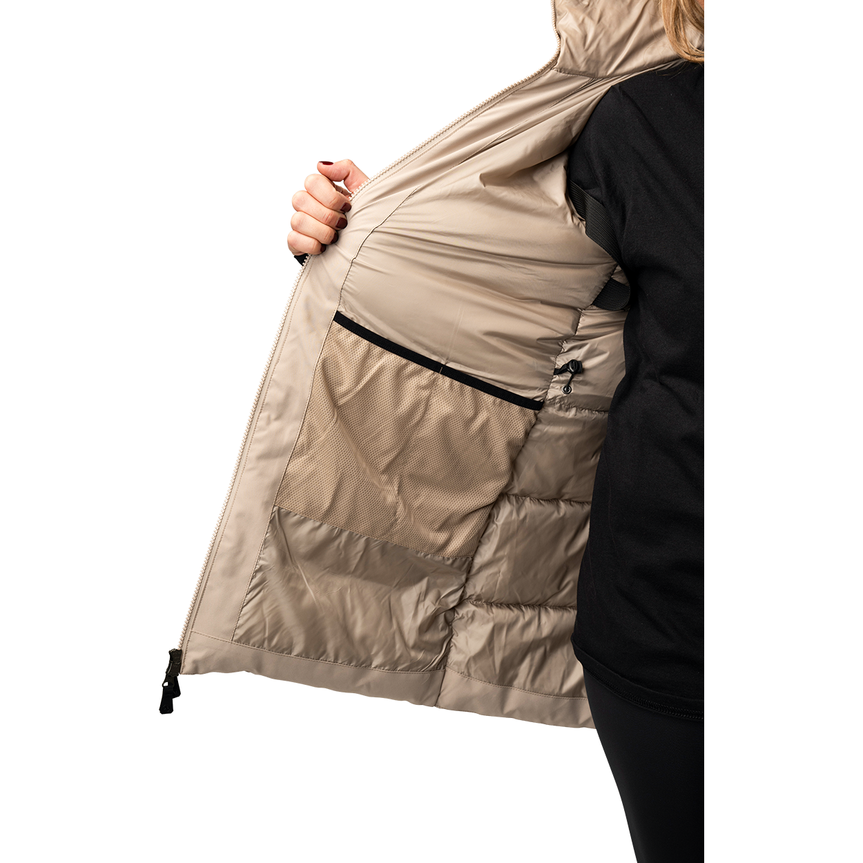 Bauer Hockey Ultimate Puffer Jacket for Women - Lightweight Insulated Winter Coat for Ice Skating, Hockey Games & Outdoor Activities
