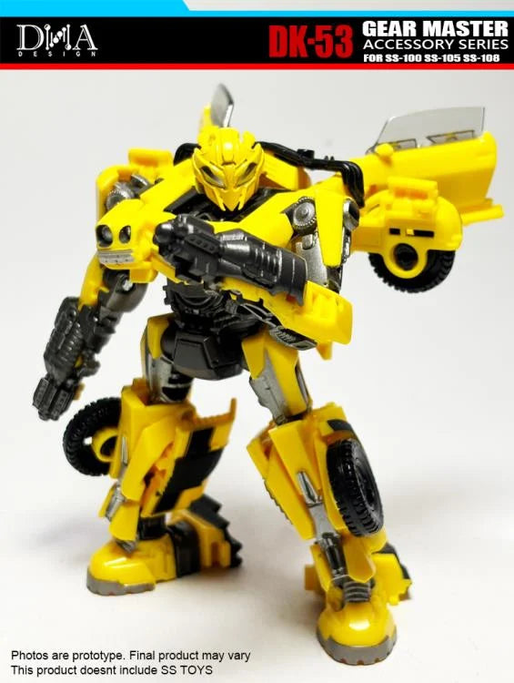 DNA Design DK 53 Upgrade Kit for Transformers Studio Series SS 108, SS 100, SS 105 – Enhance Your Collectible Figures for Display & Customization
