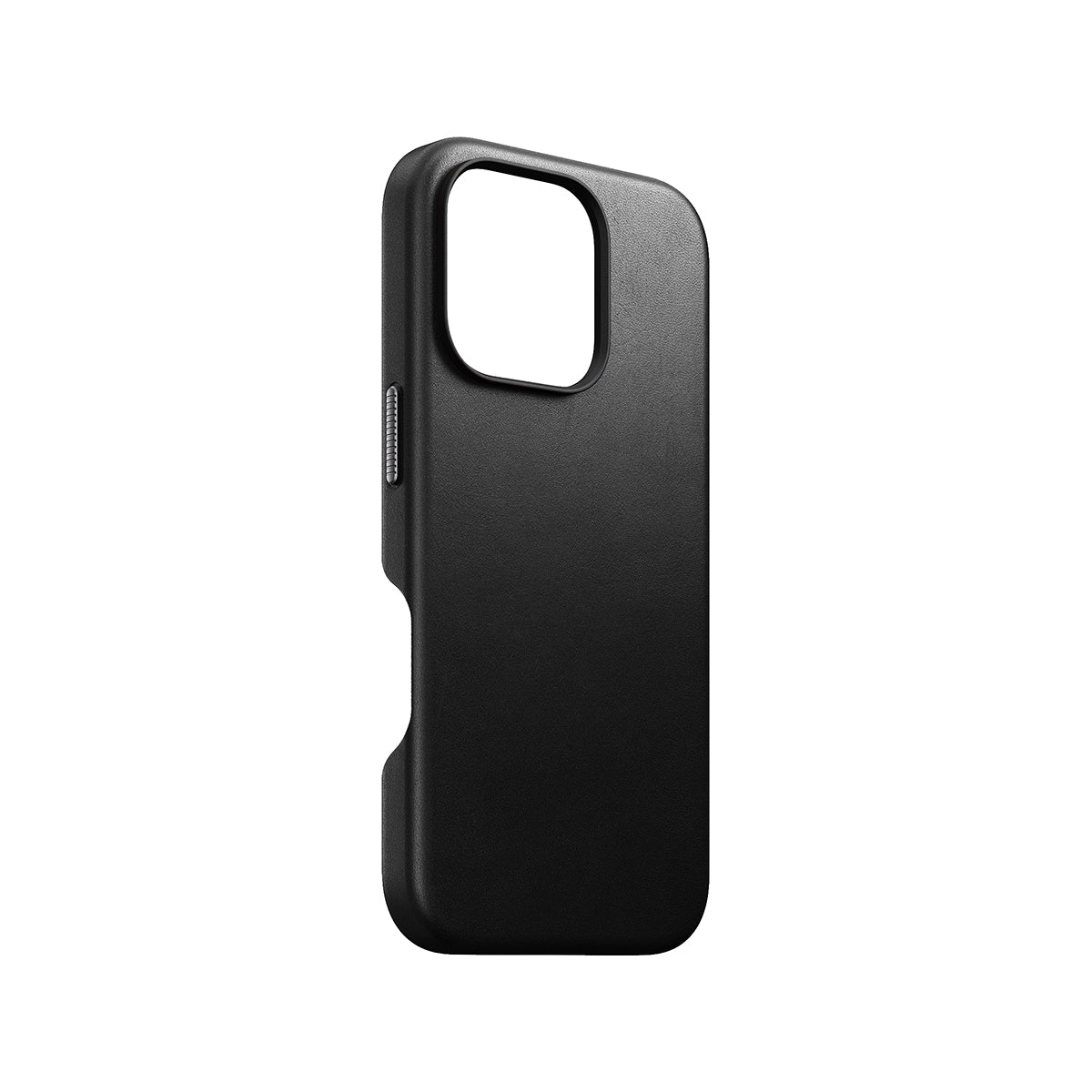 Premium Nomad Genuine Leather Case for iPhone 16 Pro - Slim Protective Cover with RFID Blocking (Black) - Perfect for Business Professionals & Everyday Use