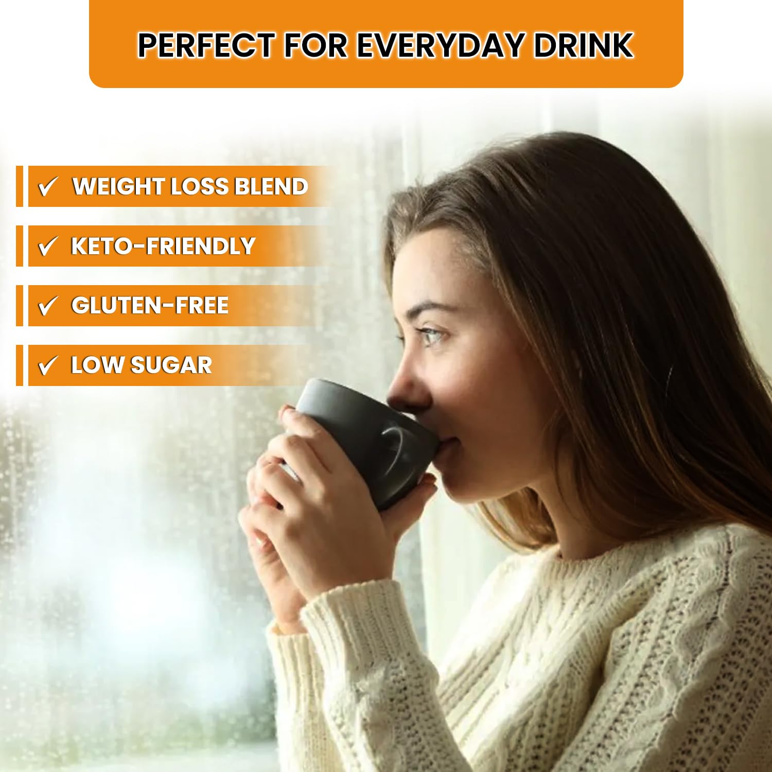 NutriWise Classic Hot Chocolate Mix - Healthy High Protein Diet Drink, Gluten Free, Low Carb, Low Calorie, No Trans Fat & Cholesterol (7 Pack/Box) - Perfect for Weight Loss, Keto Diet & Winter Warmth