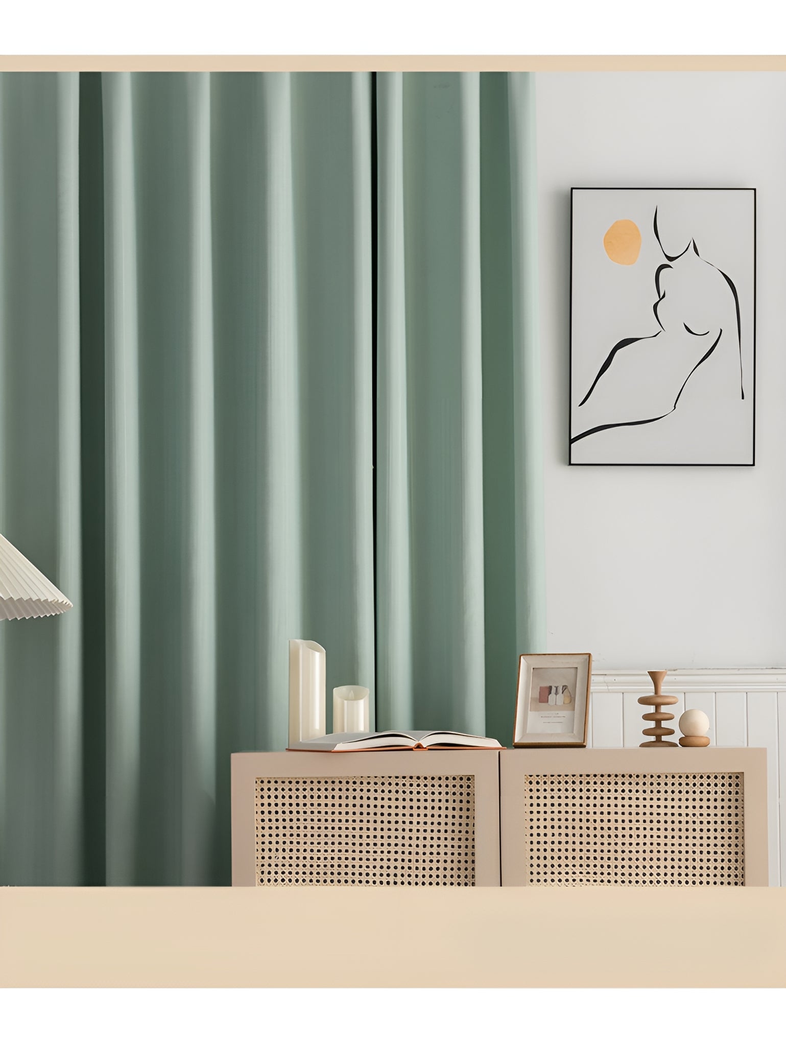 April Cotton Curtain Swatch - Soft & Breathable Fabric Samples for Window Treatments | Perfect for Home Decor, DIY Projects & Interior Design