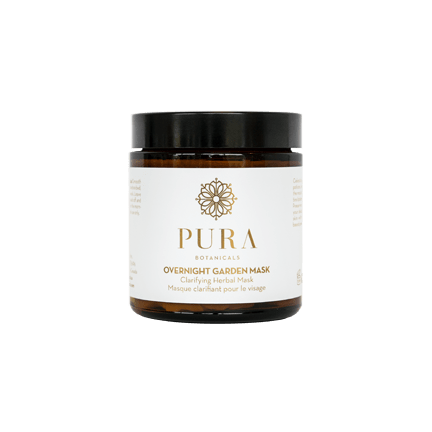 Overnight Garden Mask (120ml) - Hydrating Sleep Face Mask for Glowing Skin | Perfect for Nighttime Skincare Routine & Dry Skin Relief