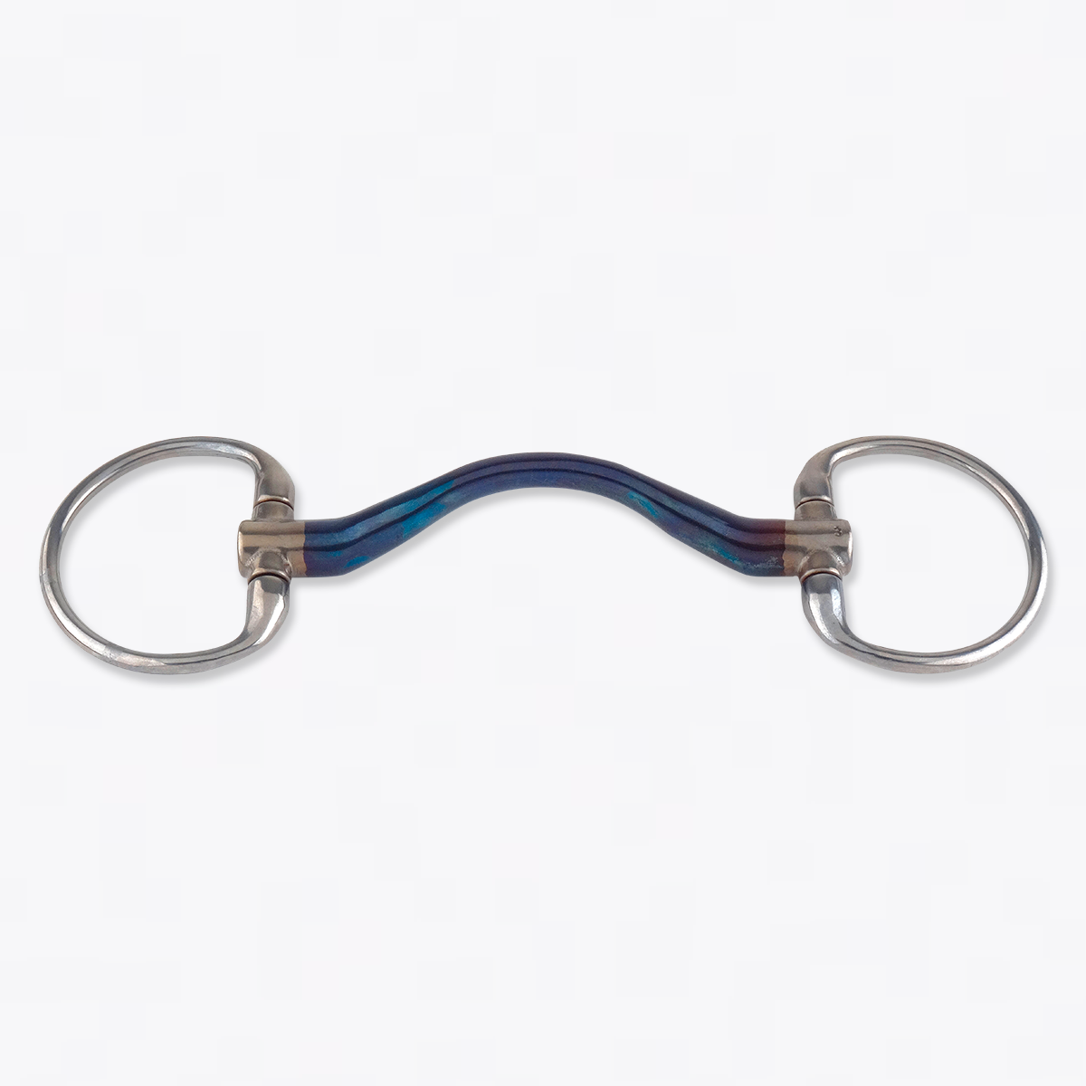 Trust Sweet Iron Eggbutt Medium Port Bit - Horse Training Bit for Western & English Riding - Perfect for Trail, Dressage & Show Jumping