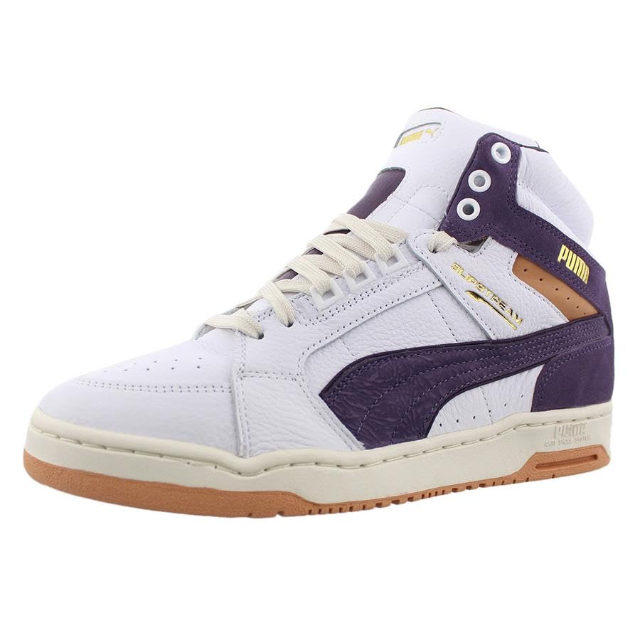 PUMA Slipstream Mid SC Men's Sneakers - Retro Basketball Shoes for Men - Comfortable & Stylish Casual Wear for Everyday, Gym, and Street Fashion
