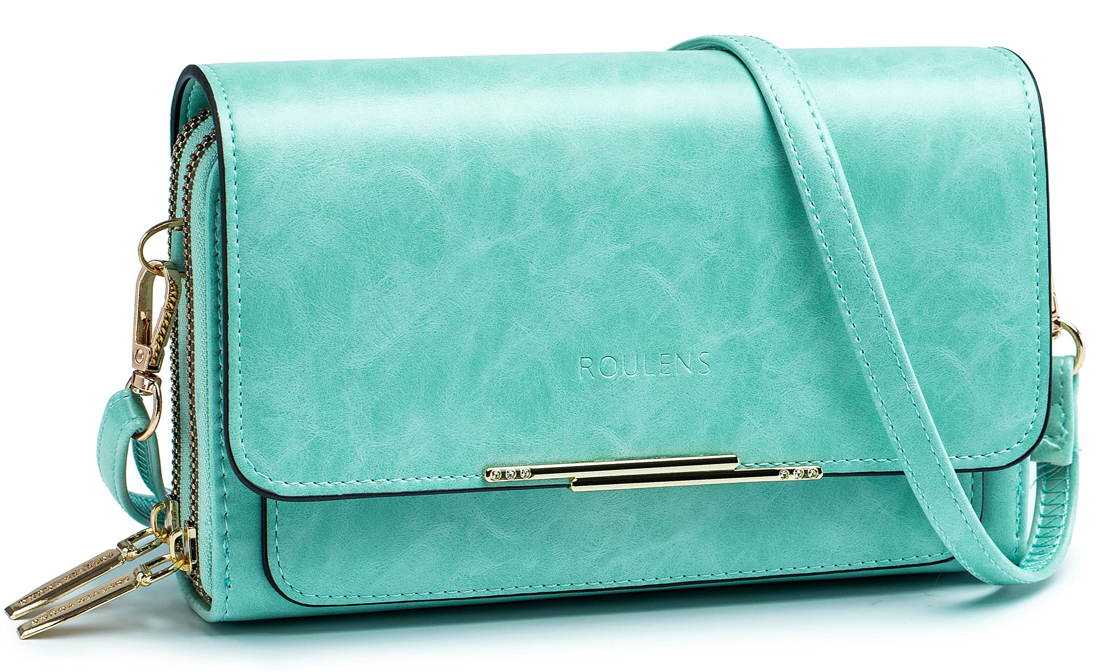 Roulens Small Crossbody Bag for Women - Stylish Phone Purse with Shoulder Strap & Credit Card Slots | Perfect for Everyday Use, Travel & Shopping