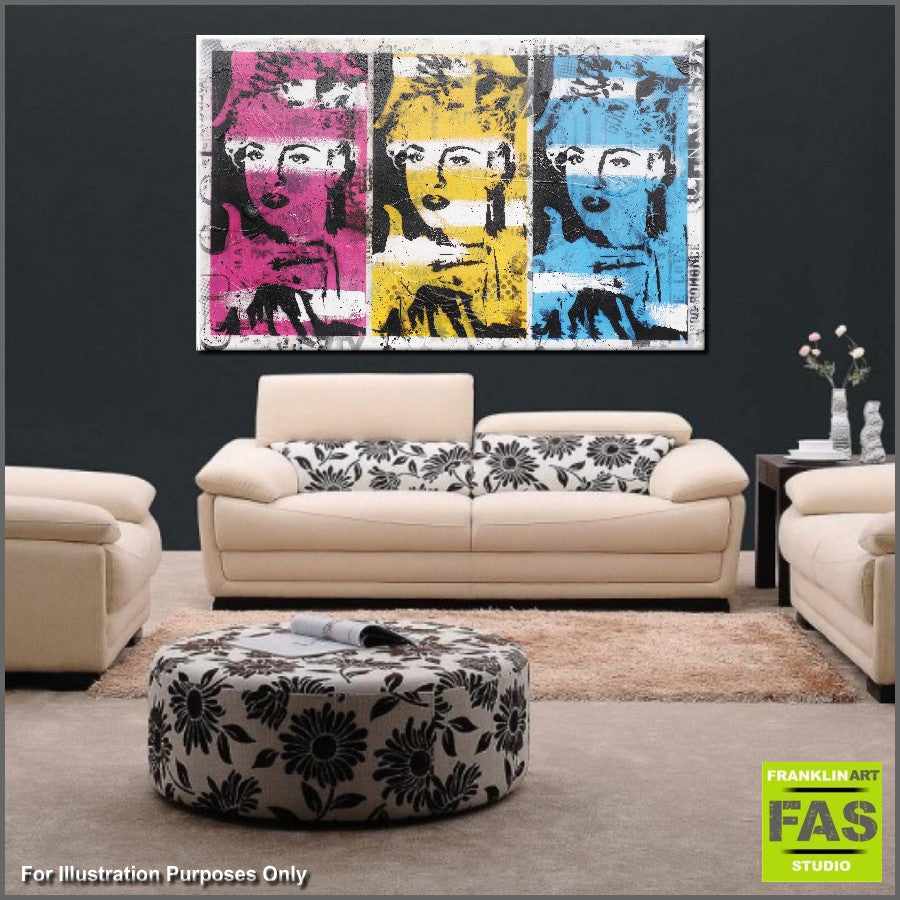 Urban Pop Colorful Madonna Vogue Art Print - Vibrant Wall Decor for Home, Office & Studio - Perfect Gift for Art Lovers & Madonna Fans