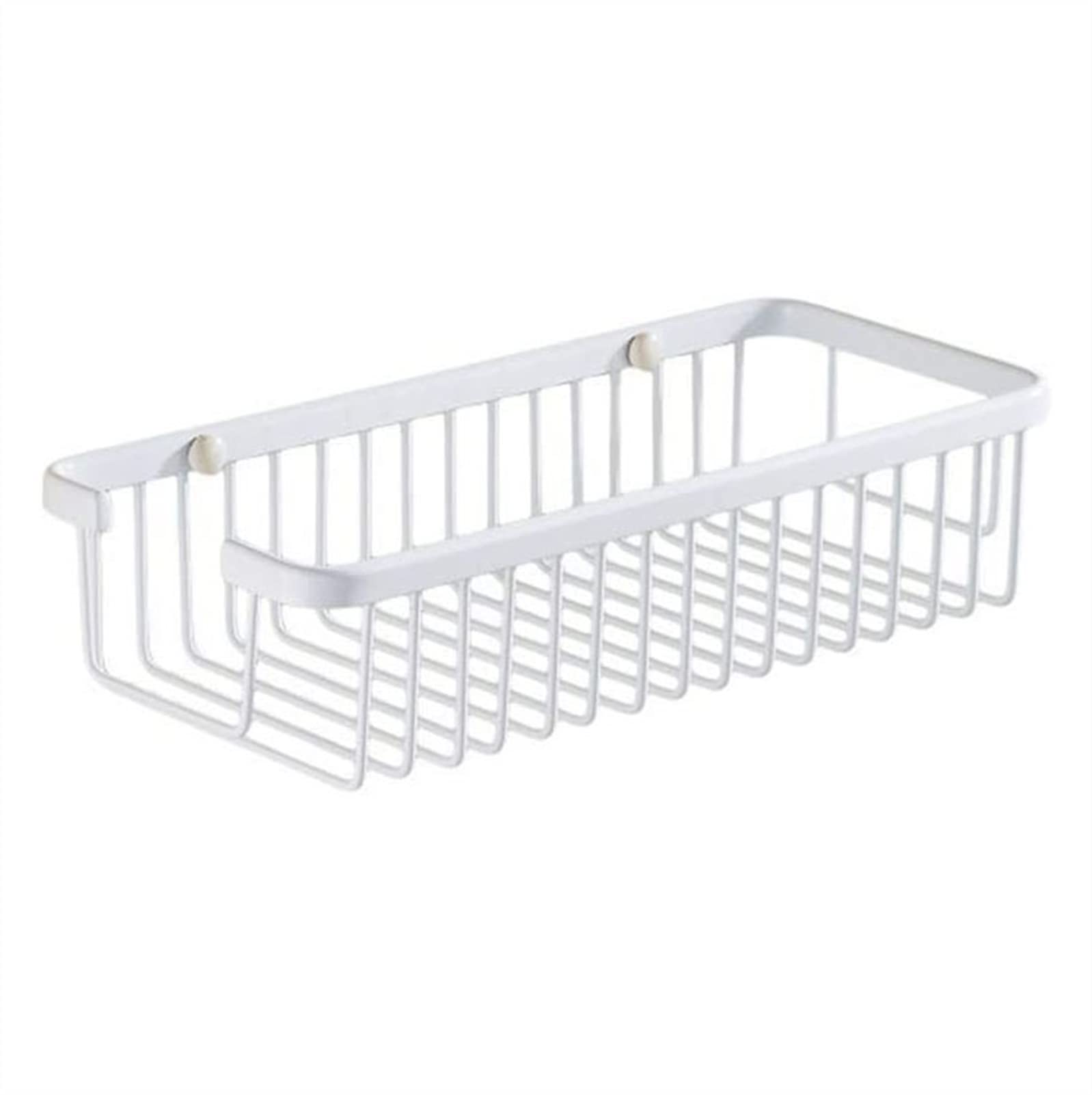 Zinhsq Wall Mounted Bathroom Shelf - Rustproof Stainless Steel Shower Basket for Bathroom, Kitchen & Hotel Use - Perfect for Organizing Toiletries, Sponges & Cleaning Supplies