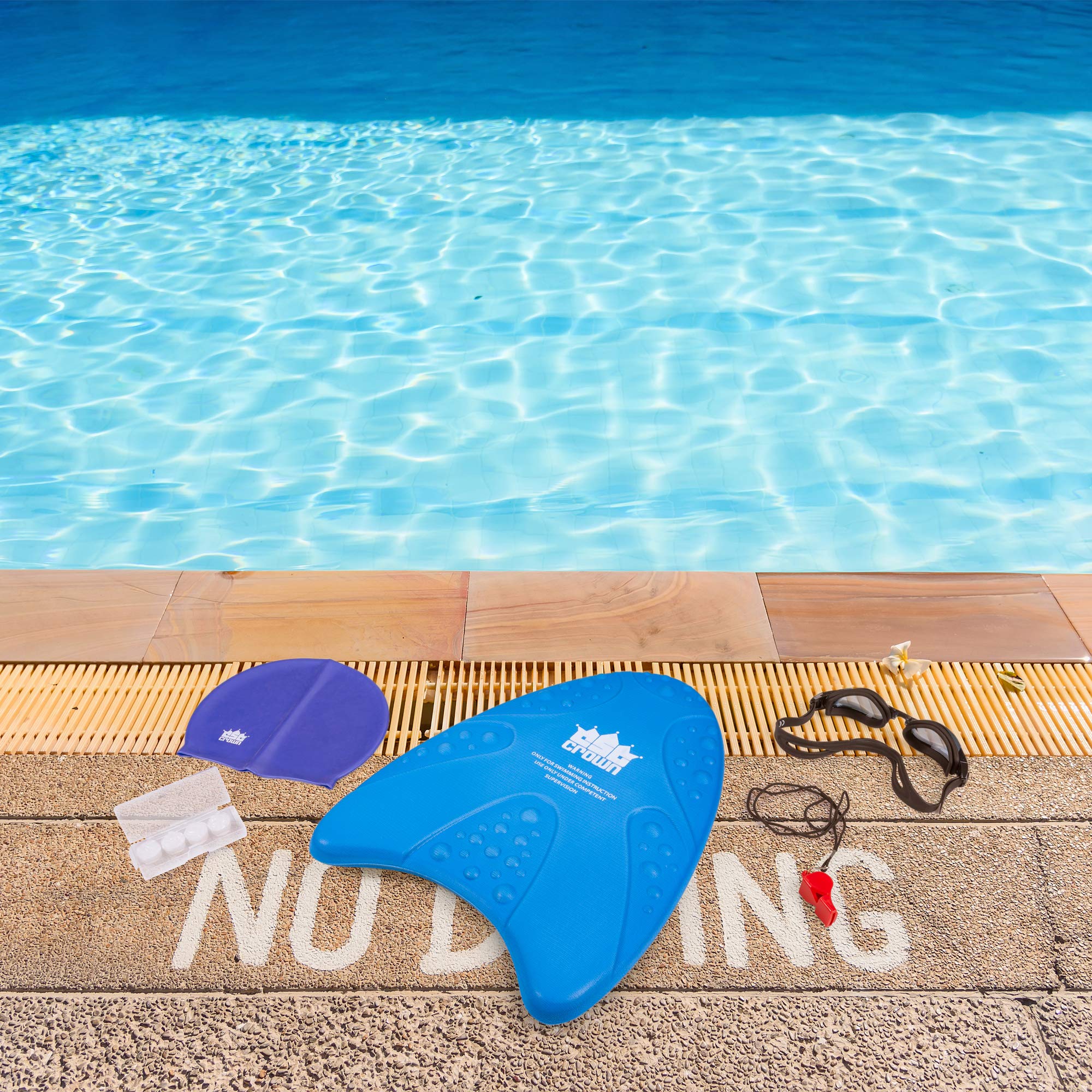 Arrowhead Swimming Kickboard - Lightweight Hydrodynamic Swim Training Board with Ergonomic Hand Grips & Fast EVA Foam - Professional Swim Equipment for Pools, Coaches & Swim Teams - Perfect for Lap Swimming, Swim Lessons & Water Aerobics