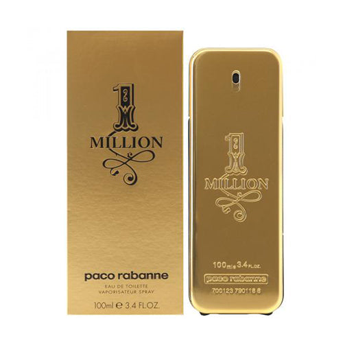 Paco Rabanne One Million Eau de Toilette 100ml for Men - Luxury Cologne for Date Night, Special Occasions & Gifting