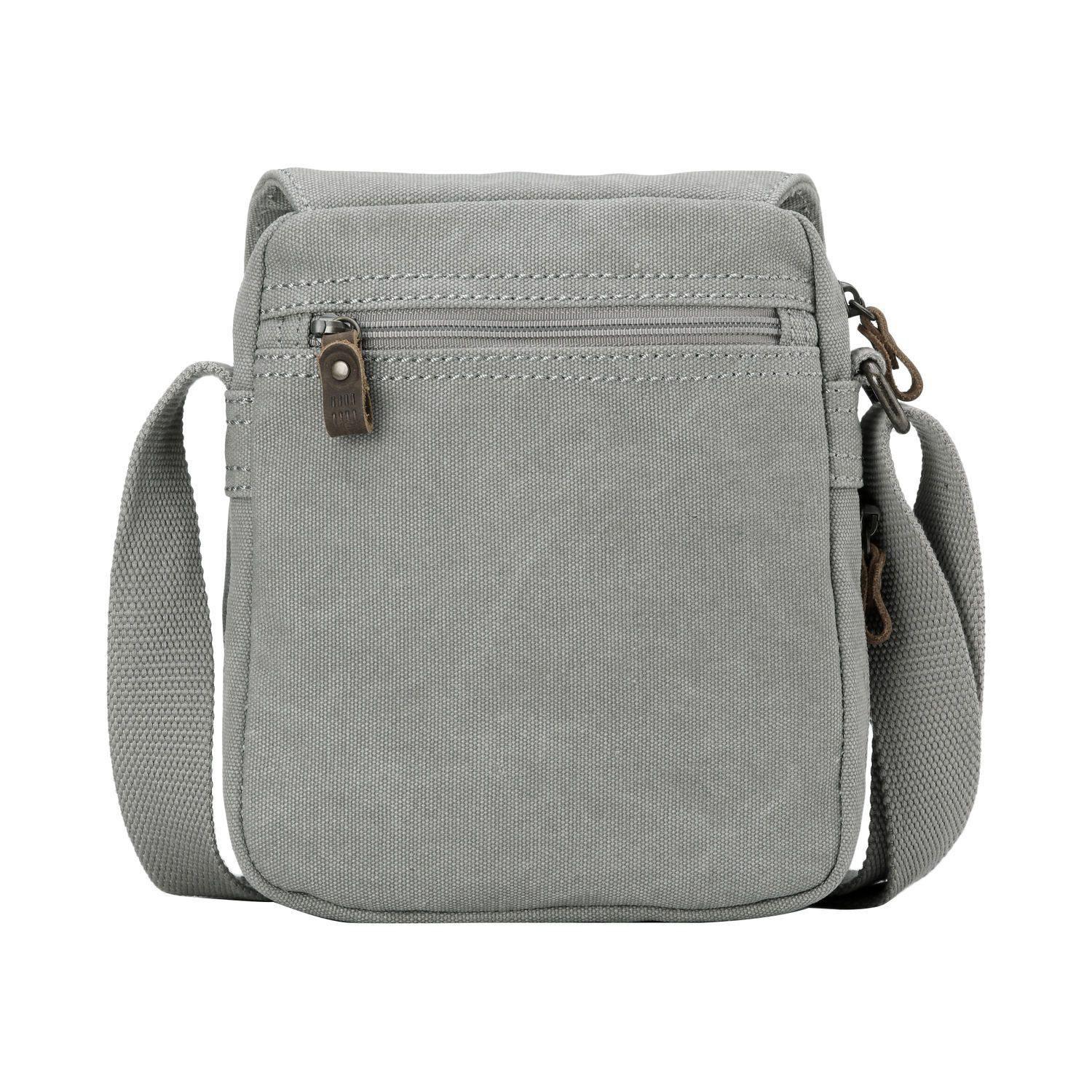 TRP0239 Troop London Classic Canvas Crossbody Bag - Stylish & Durable for Travel, Work & Everyday Use
