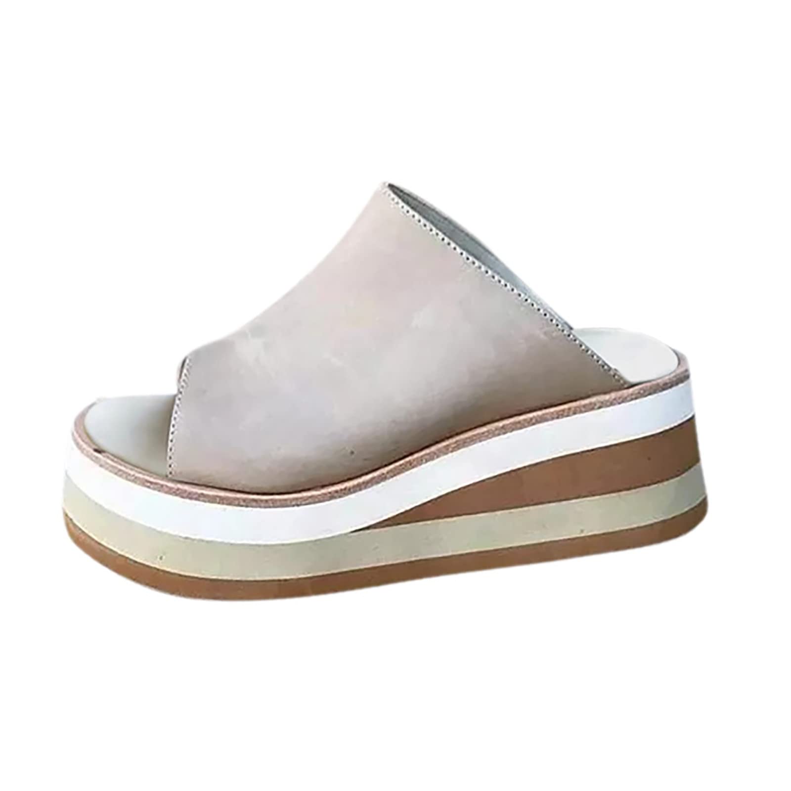 Women's Classic Casual Slippers - Comfortable Indoor/Outdoor Slide Sandals for Ladies | Perfect for Home, Beach, Poolside & Relaxation