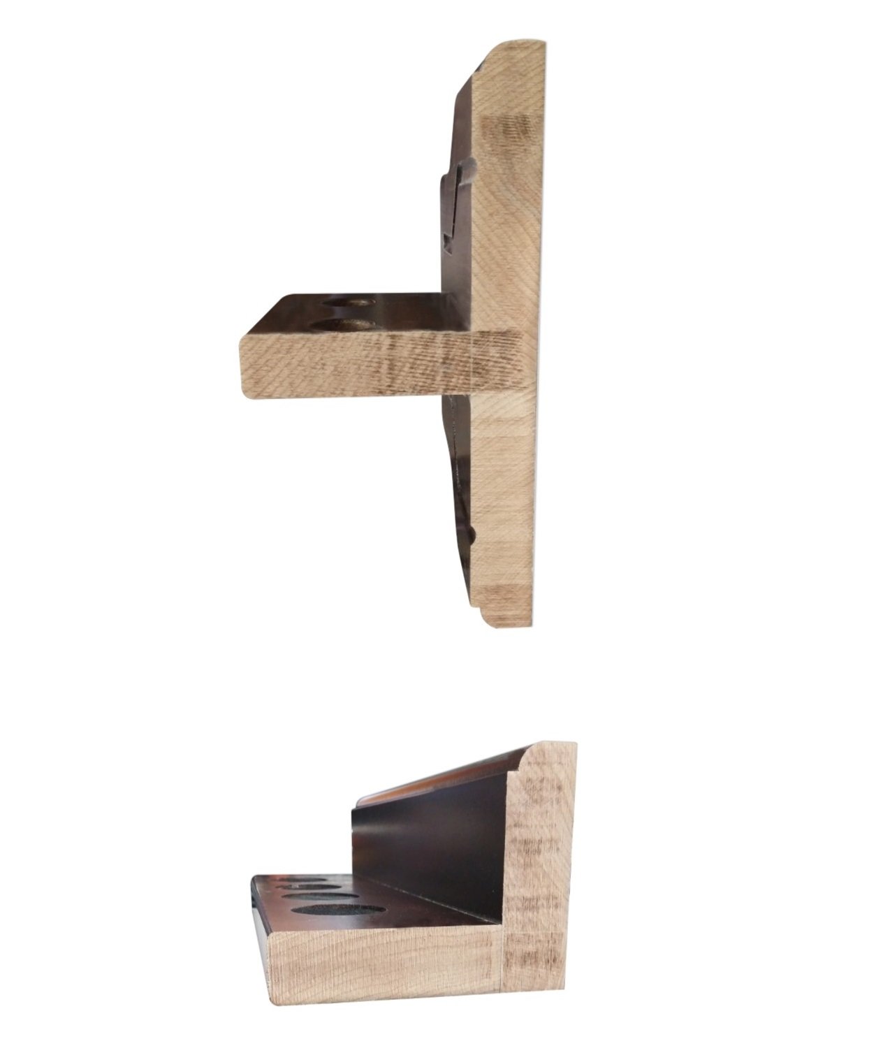 Virginia Cue Rack - Premium Chardonnay Finish Pool Cue Holder by Holland Bar Stool | Perfect for Billiard Rooms, Game Rooms & Bars
