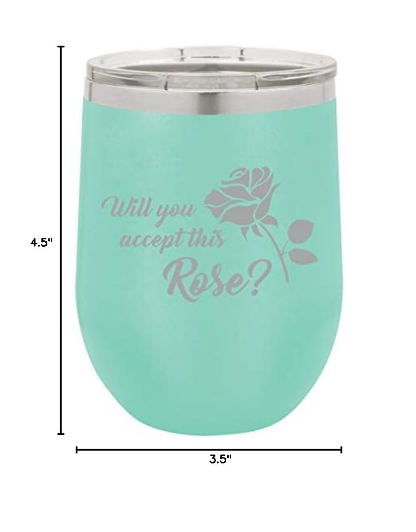 12 oz Double Wall Vacuum Insulated Stainless Steel Stemless Wine Tumbler - Leakproof Travel Mug with Lid for Coffee, Tea & Hot/Cold Drinks - Perfect for Office, Commute, Picnics & Outdoor Activities (Teal)
