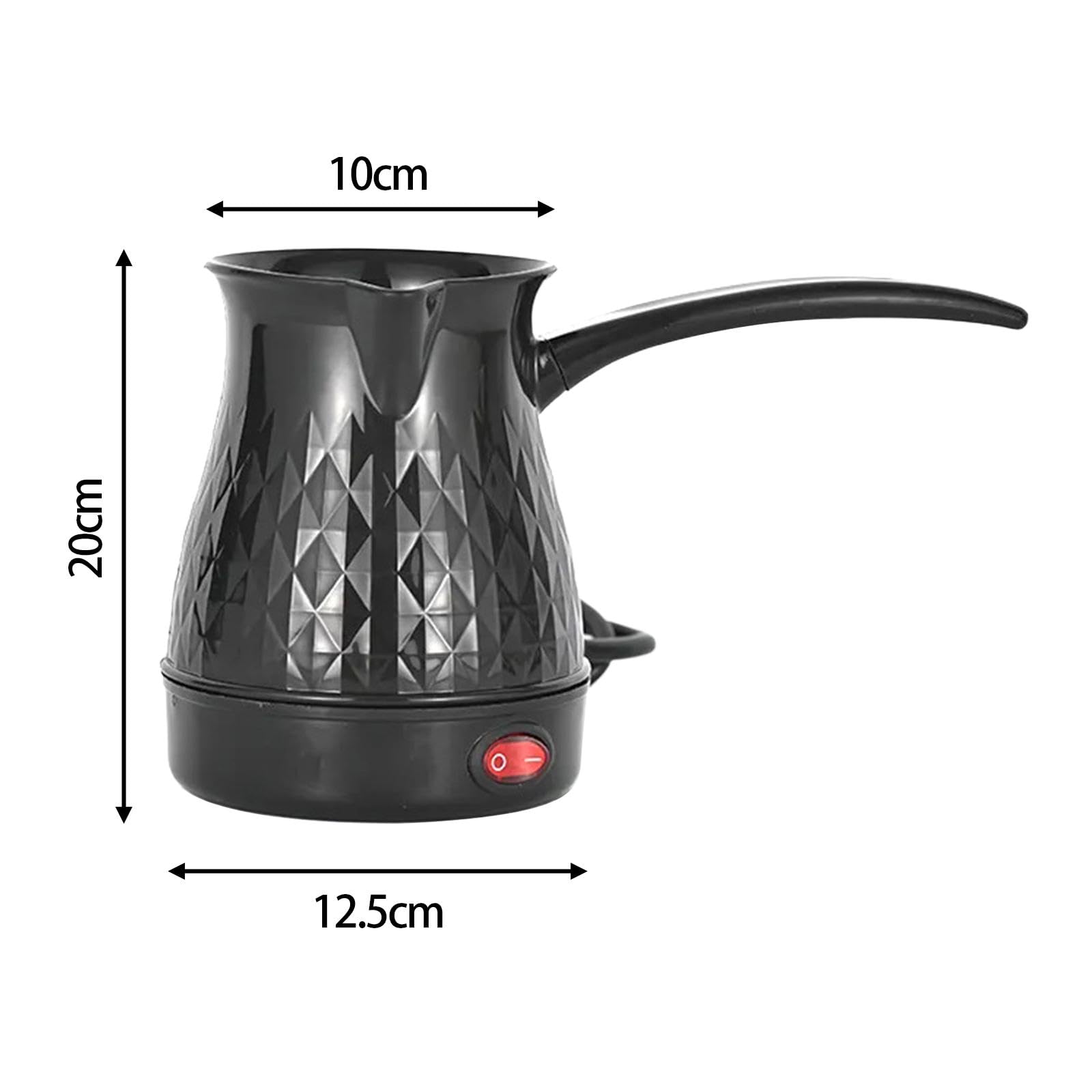 Electric Coffee Maker with US Adapter - Turkish Style Coffee Pot & Kettle for Home, Office, and Camping - Perfect for Stovetop Brewing and Outdoor Adventures