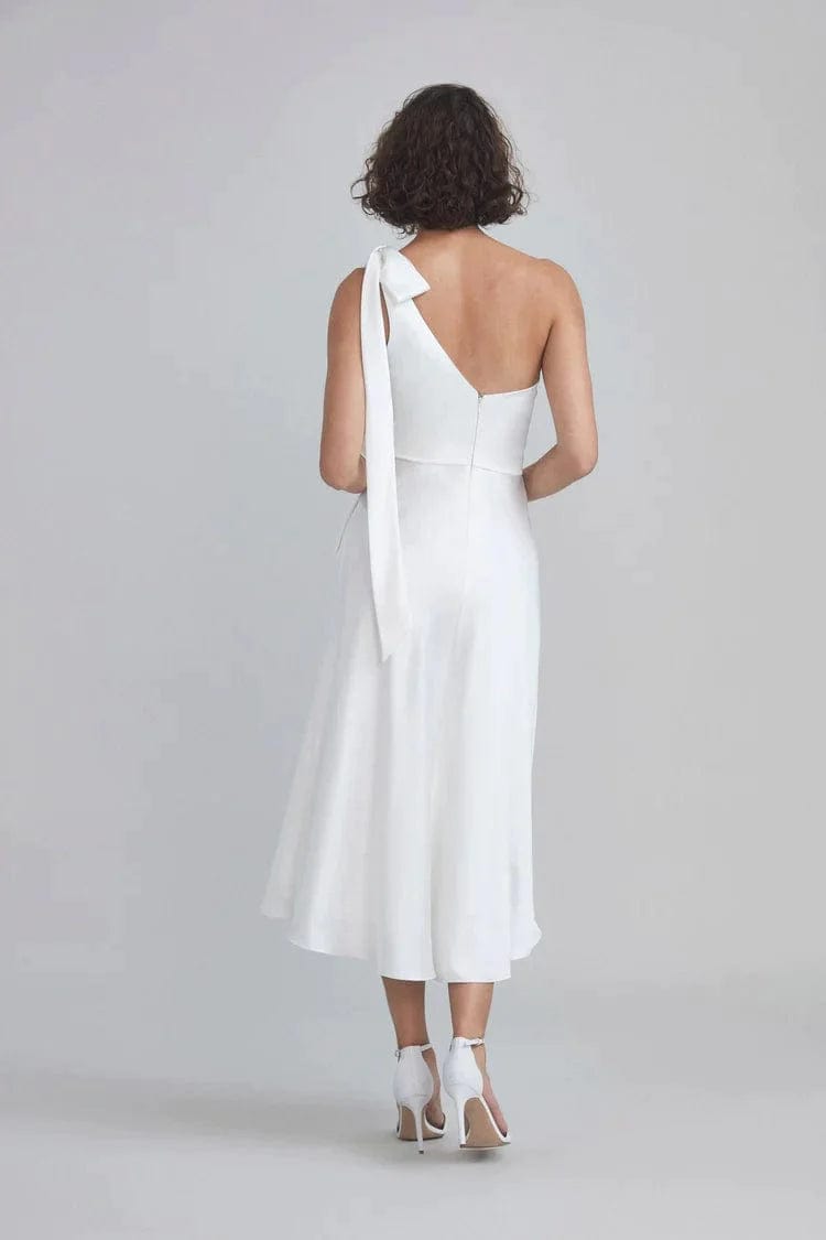Amsale LW193 Women's Wedding Dress Size 6 - Elegant Bridal Gown for Church Ceremony & Reception