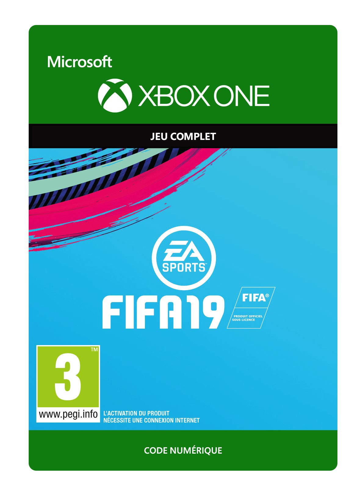 FIFA 19 Standard Edition - Xbox One Digital Download Code | Soccer Video Game for Xbox One | Perfect for Gaming Enthusiasts & Football Fans