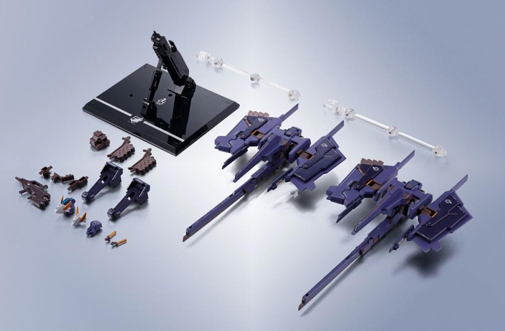 Bandai Metal Robot Spirits Advance of Zeta G Parts Hrududu Action Figure - Combat Deployment Colors with Advanced Parts Set | Collectible Anime Model Kit for Display & Gundam Fans