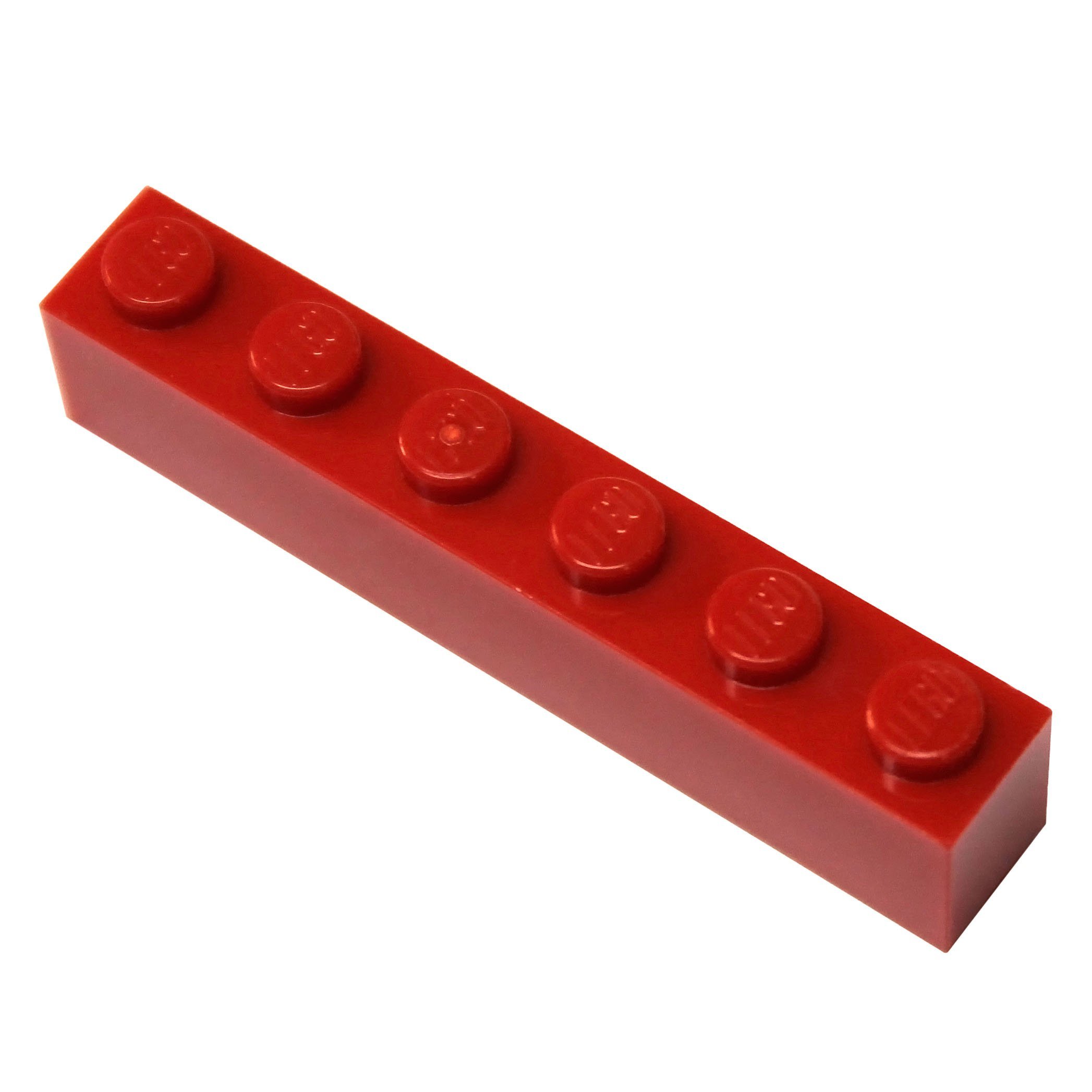 LEGO Bright Red 1x6 Bricks (50-Piece Set) – Perfect for Building, DIY Projects & Creative Play