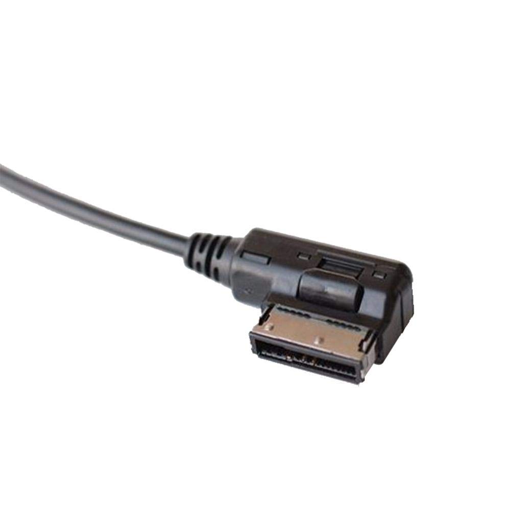 Original MMI to AUX Cable Adapter - USB Music Interface AMI MMI MP3 Cable for Audi S4 S5 S6 - Car Audio Auxiliary Input for Smartphone Music Streaming & Hands-Free Calling