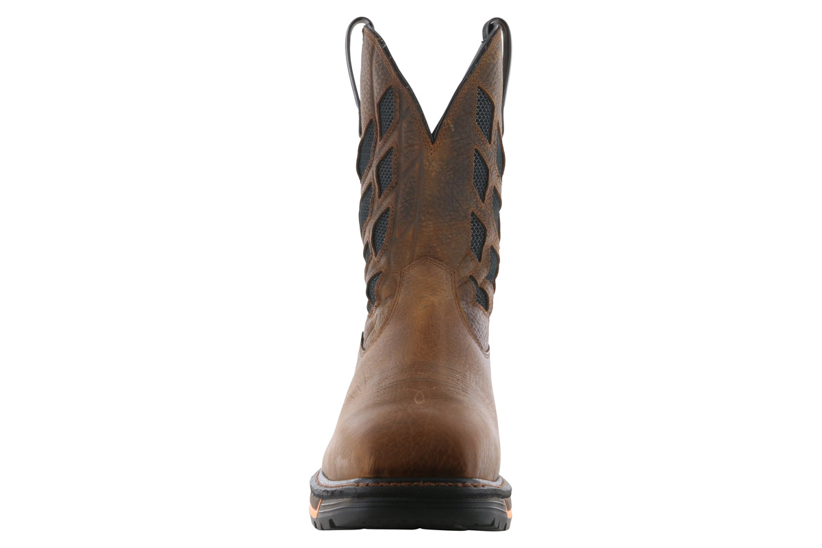 Ariat Big Rig Tread Venttek Composite Toe Work Boots for Men - Durable Safety Shoes for Construction, Warehouse & Outdoor Work