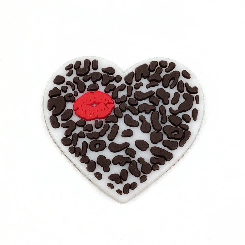 Cute Leopard Print Shoe Charms for Crocs - Fashion Accessories for Sandals & Shoes - Perfect Gift for Women & Girls - Great for Parties, Beach Outfits and Everyday Style