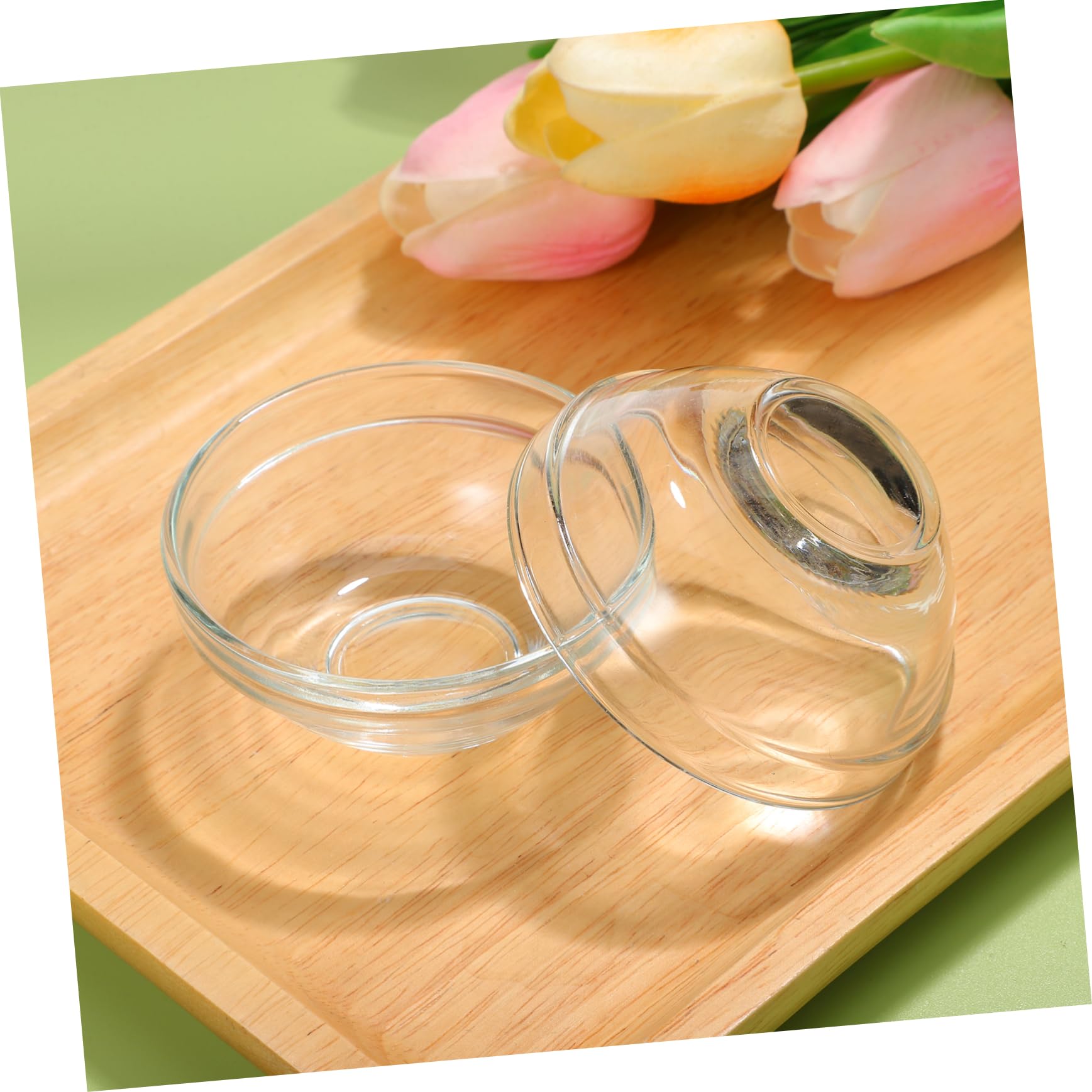 Healvian 10-Piece Mask Bowl Set with Lids - Skin Applicator Bowls, Facial Mixing Cups for Spa, Party Supplies, Salad & Dessert Bowls - Perfect for DIY Skincare, Tea Masks, and Food Serving (Black)